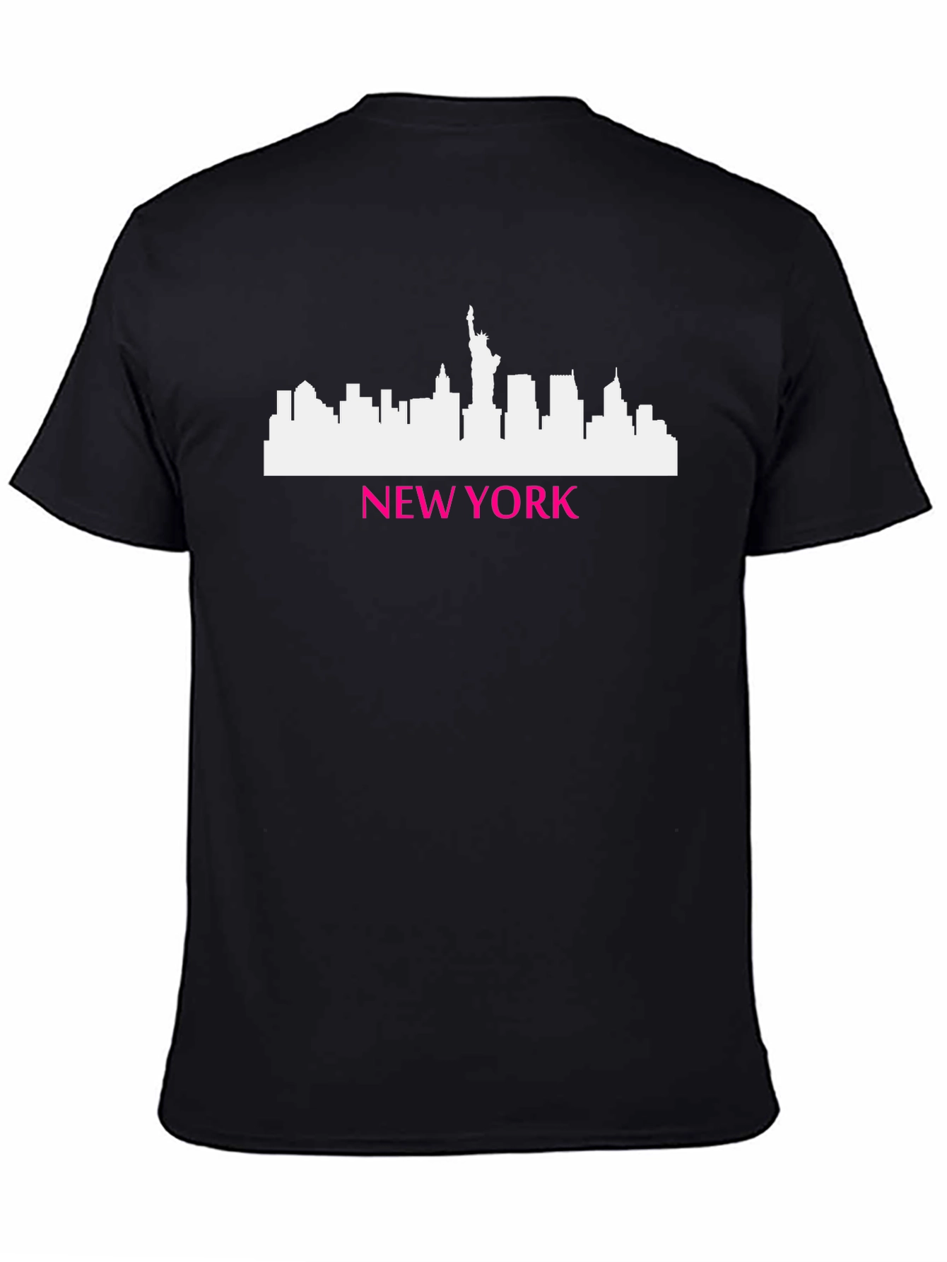 New York Skyline Black T-Shirt