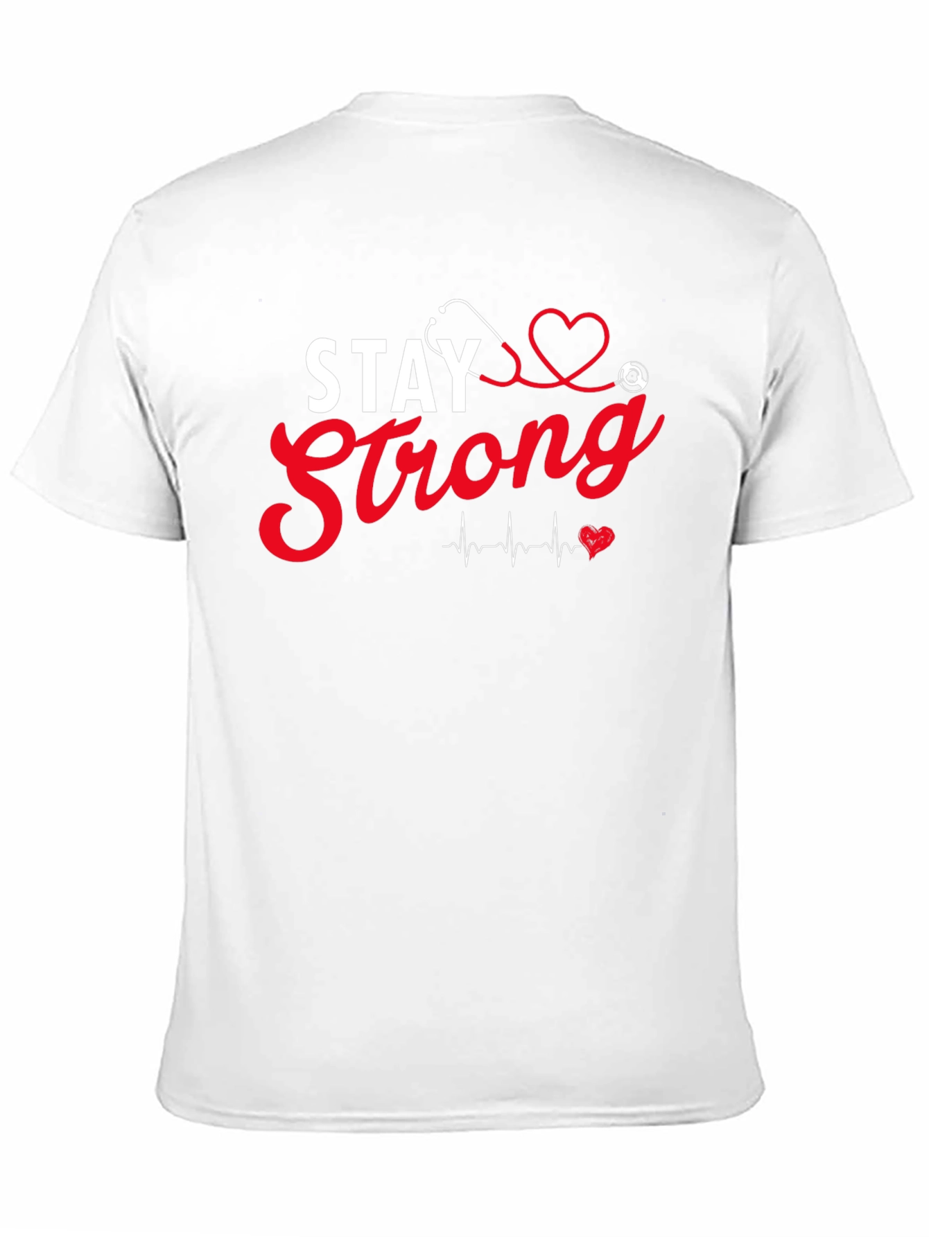 Stay Strong Graphic T-Shirt Black