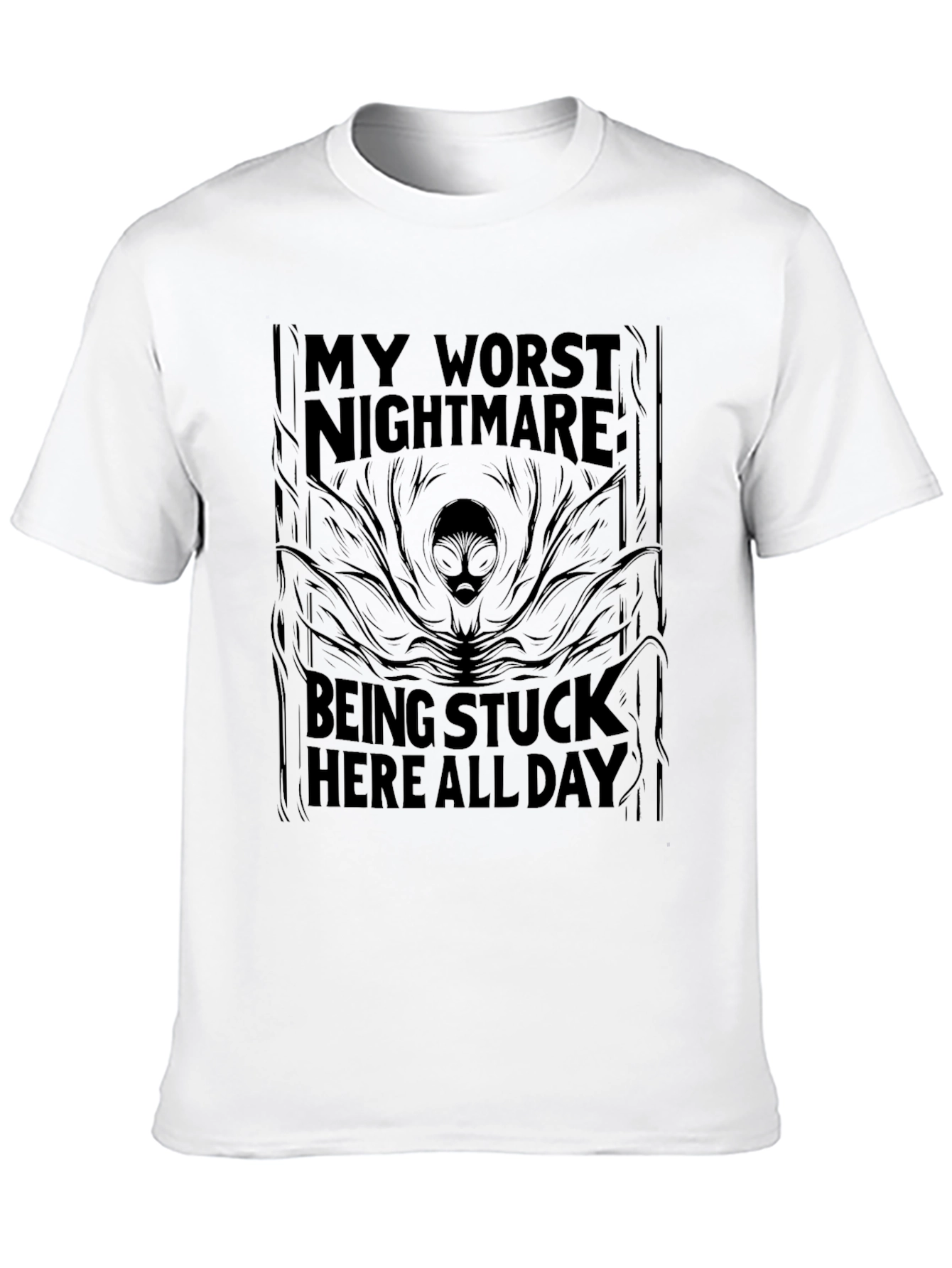 My Worst Nightmare Alien Graphic T-Shirt