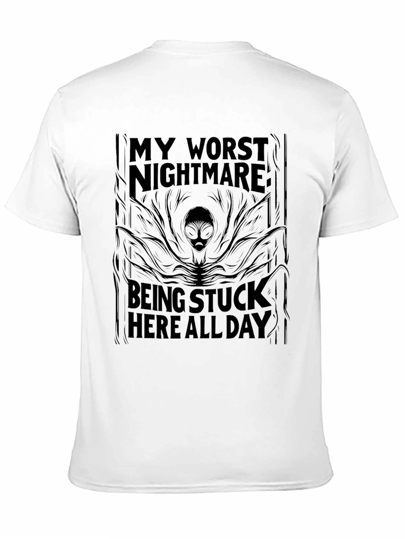 My Worst Nightmare Alien Graphic T-Shirt