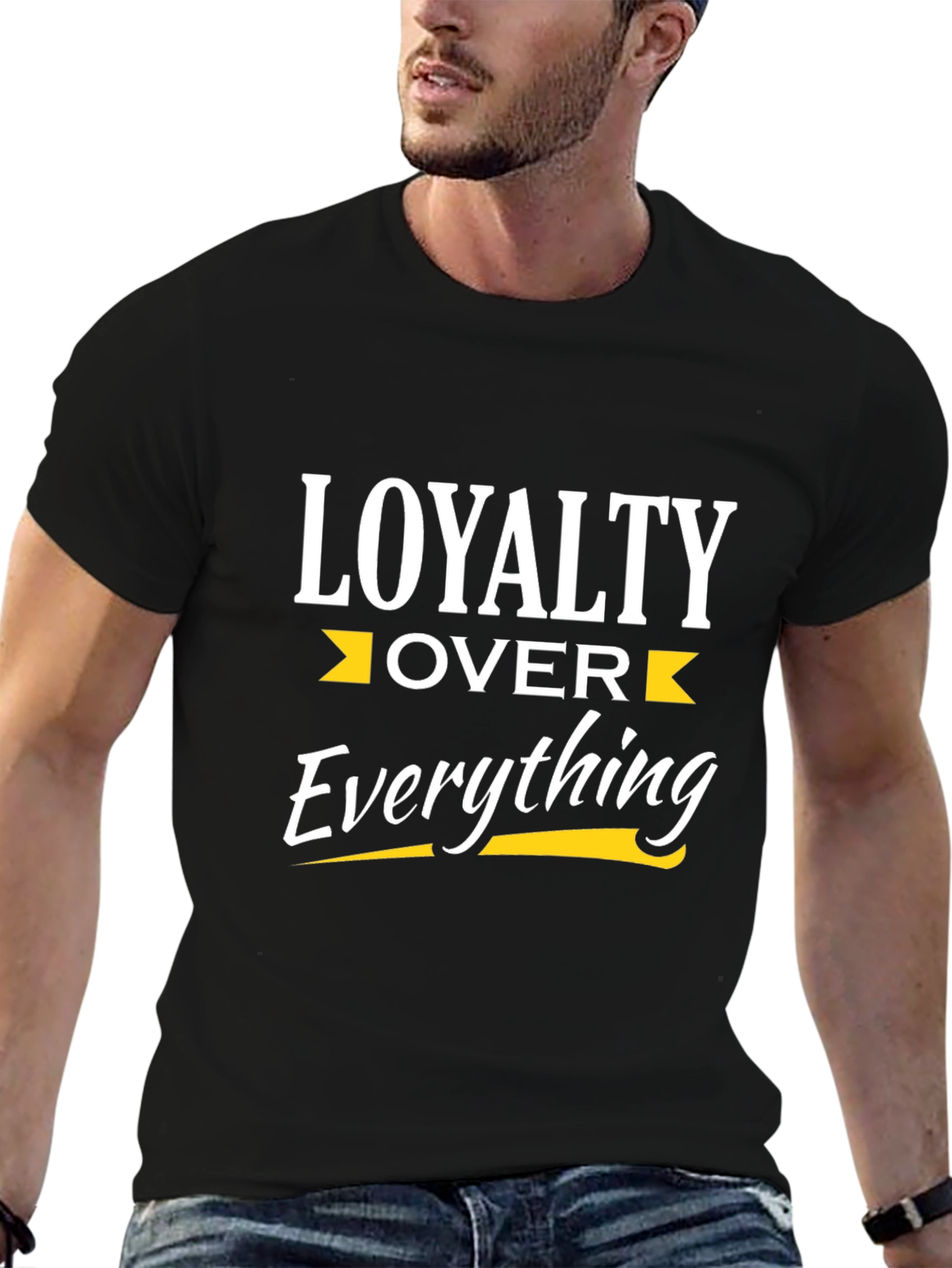 Loyalty Over Everything Black T-Shirt