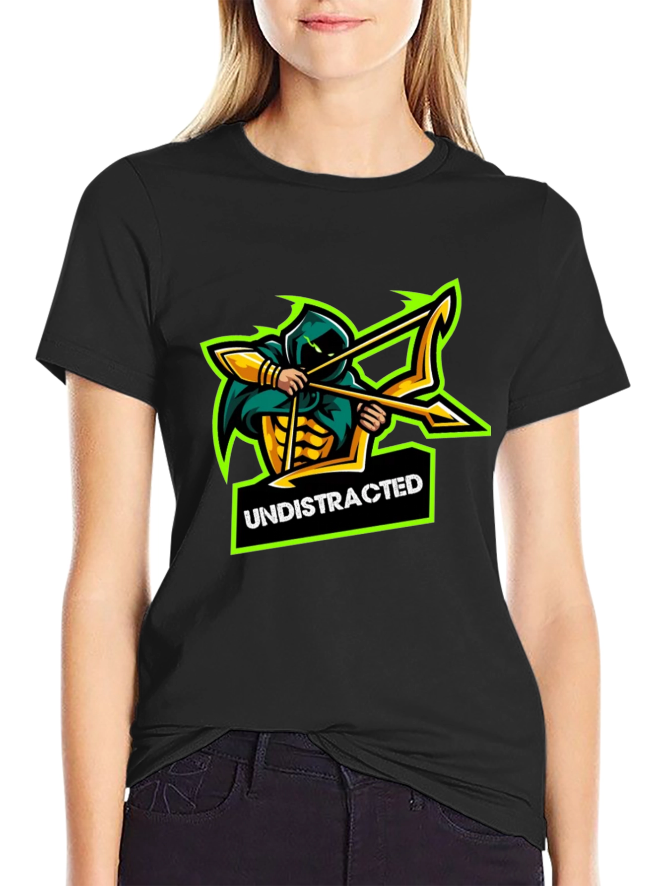 Undistracted Archer Graphic T-Shirt
