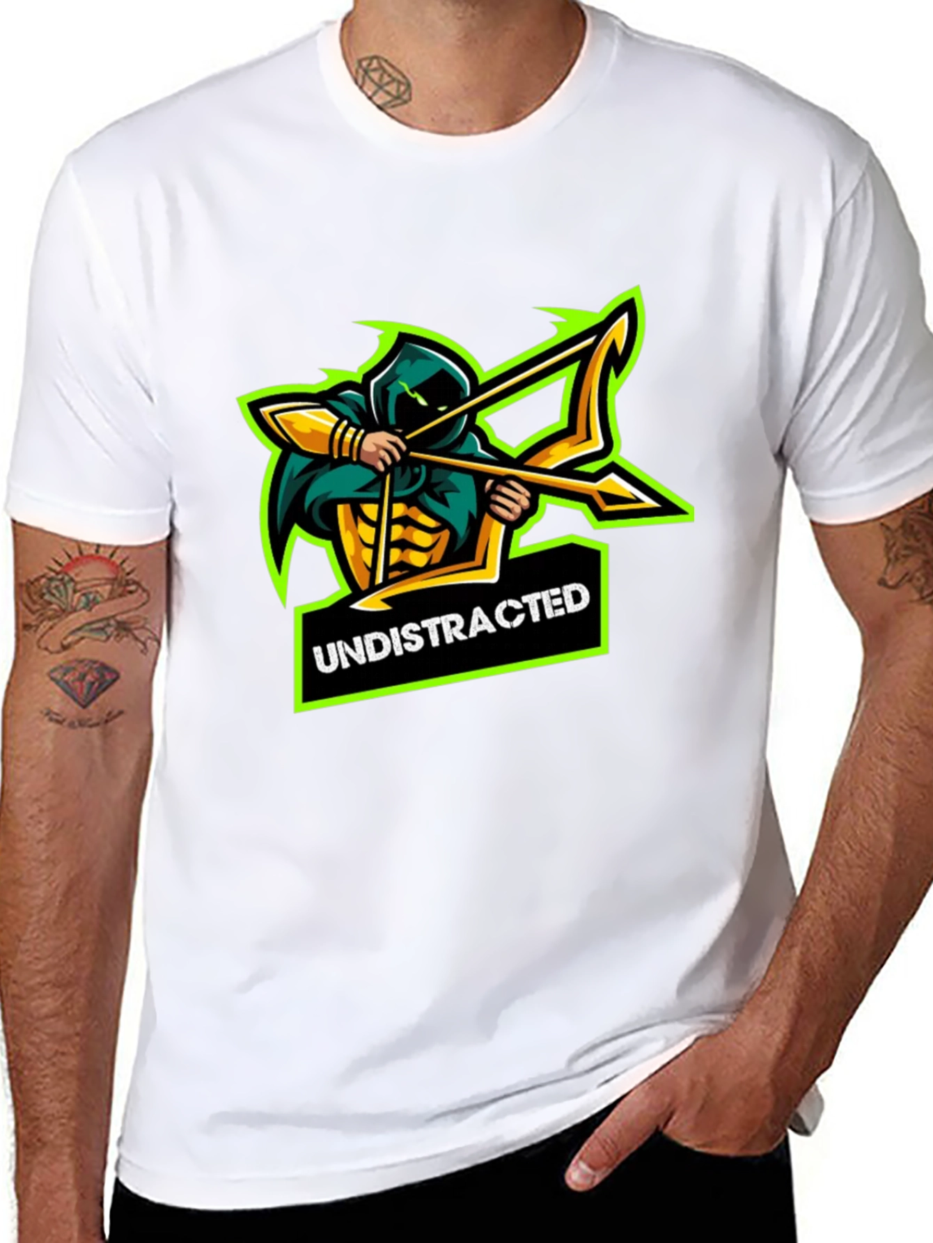 Undistracted Archer Graphic T-Shirt