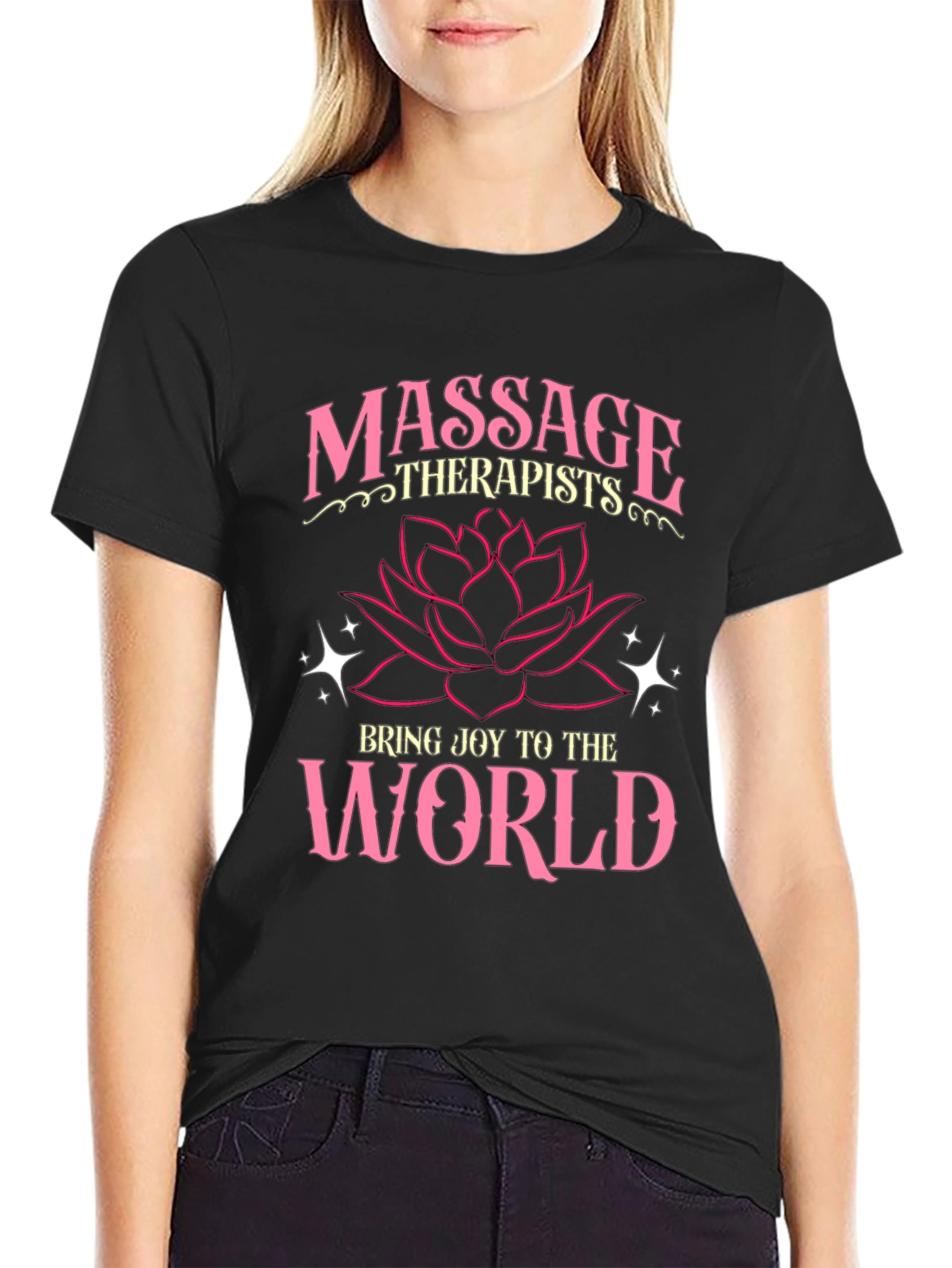 Massage Therapists Joyful Graphic T-Shirt