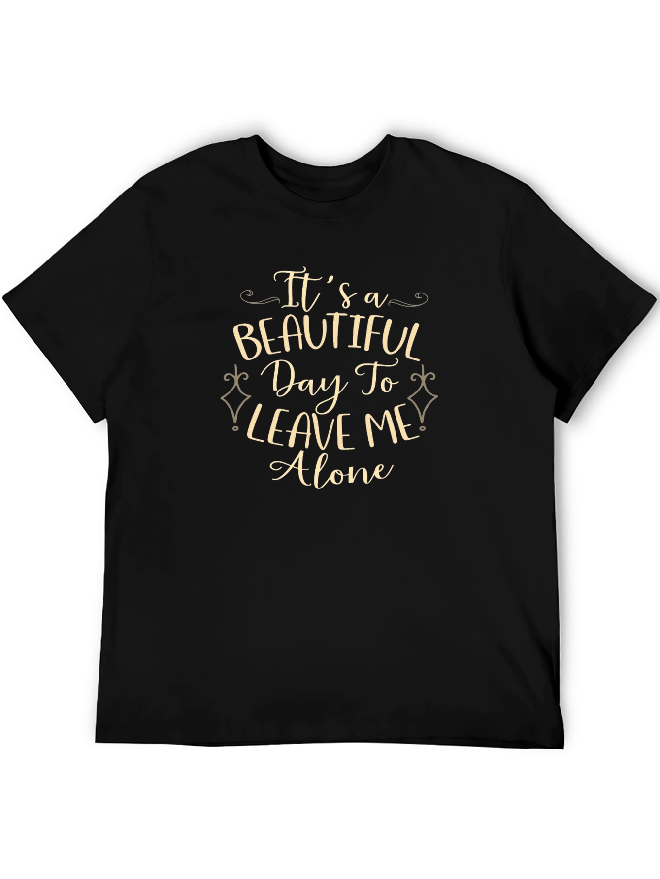 Funny Its A Beautiful Day Leave Me Alone T-Shirt