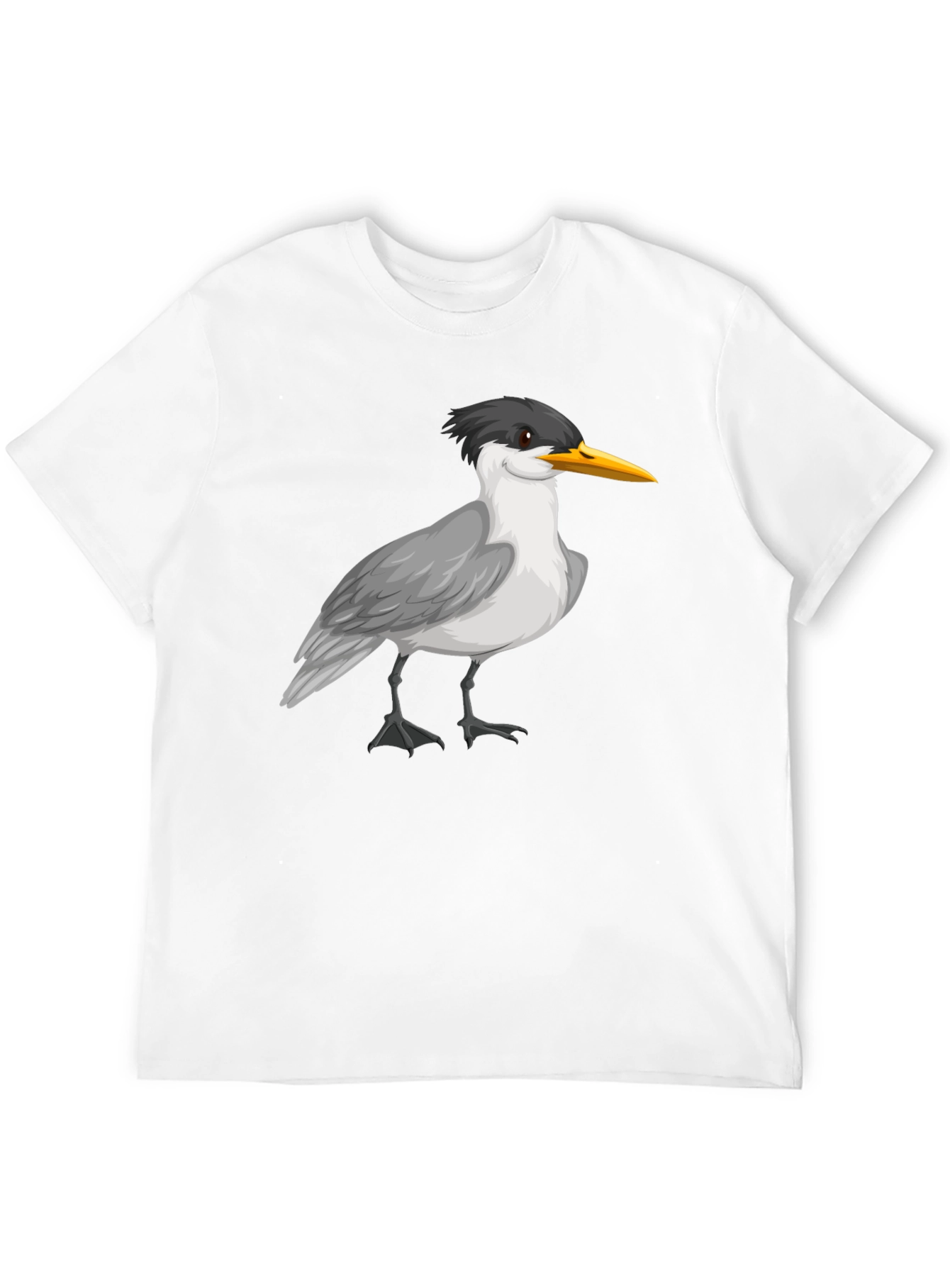 Bird Graphic Black T-Shirt