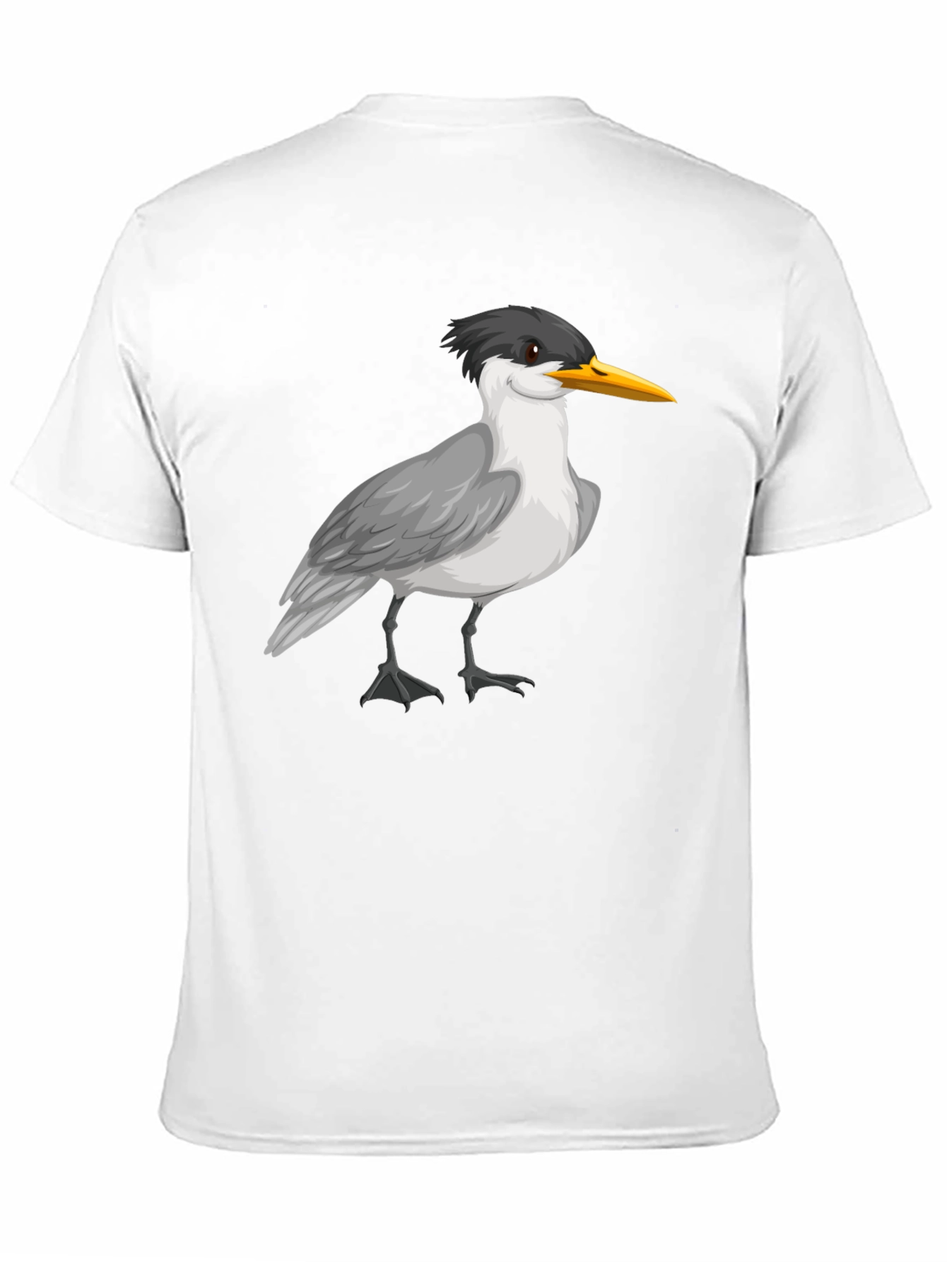 Bird Graphic Black T-Shirt