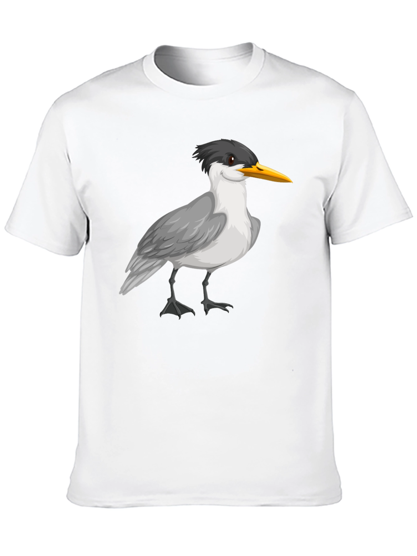 Bird Graphic Black T-Shirt