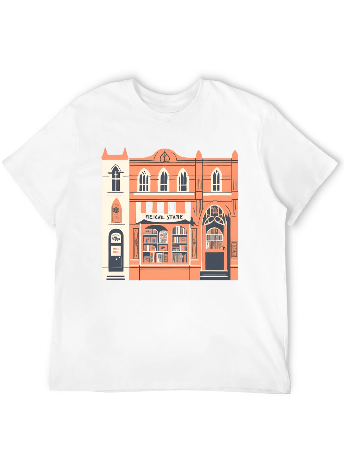 Bookstore Graphic Tee - Stylish Unisex T-Shirt