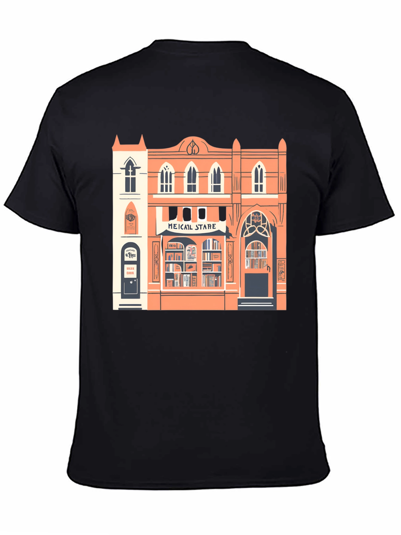 Bookstore Graphic Tee - Stylish Unisex T-Shirt