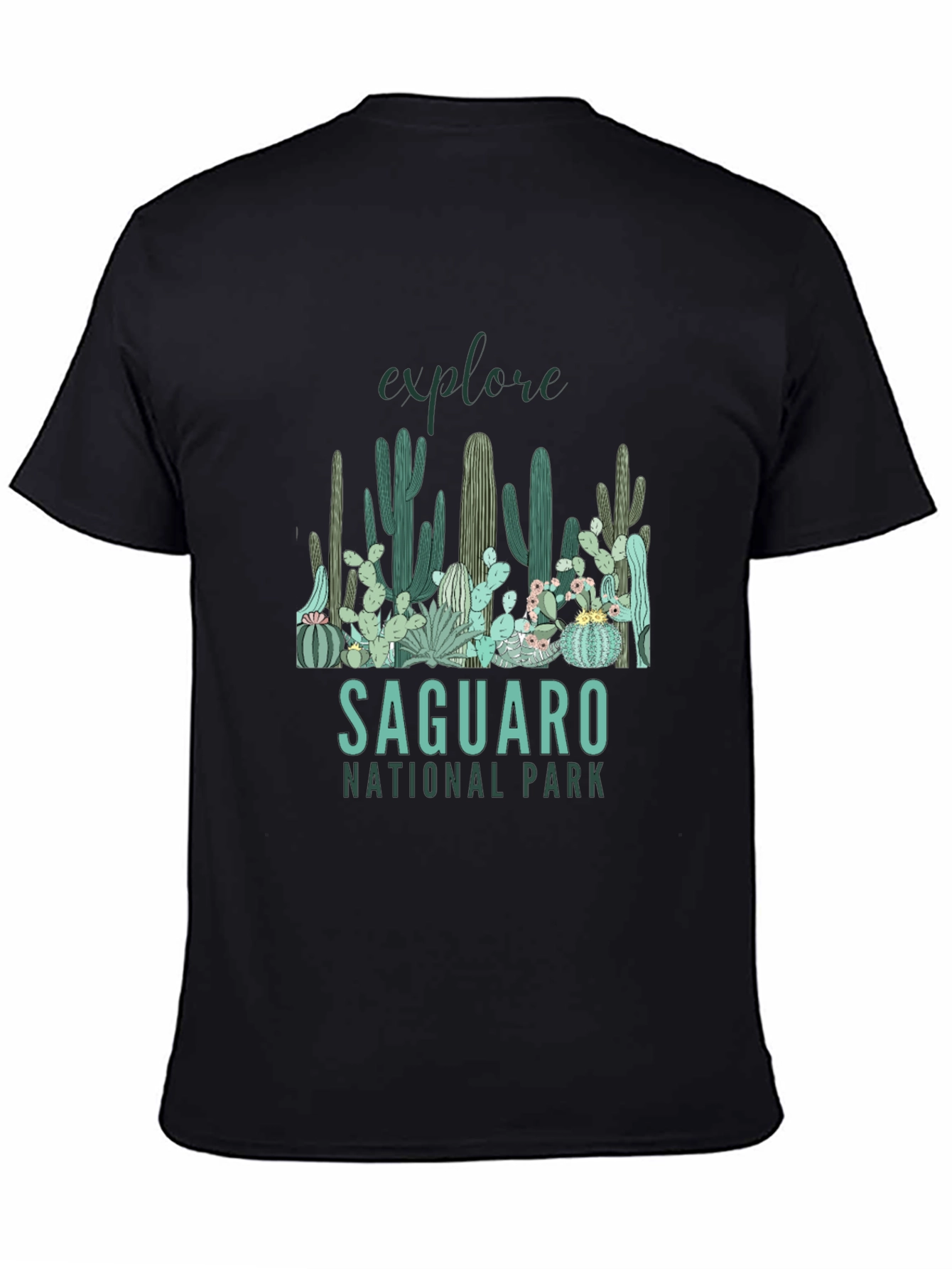 Saguaro National Park Explore Graphic Tee