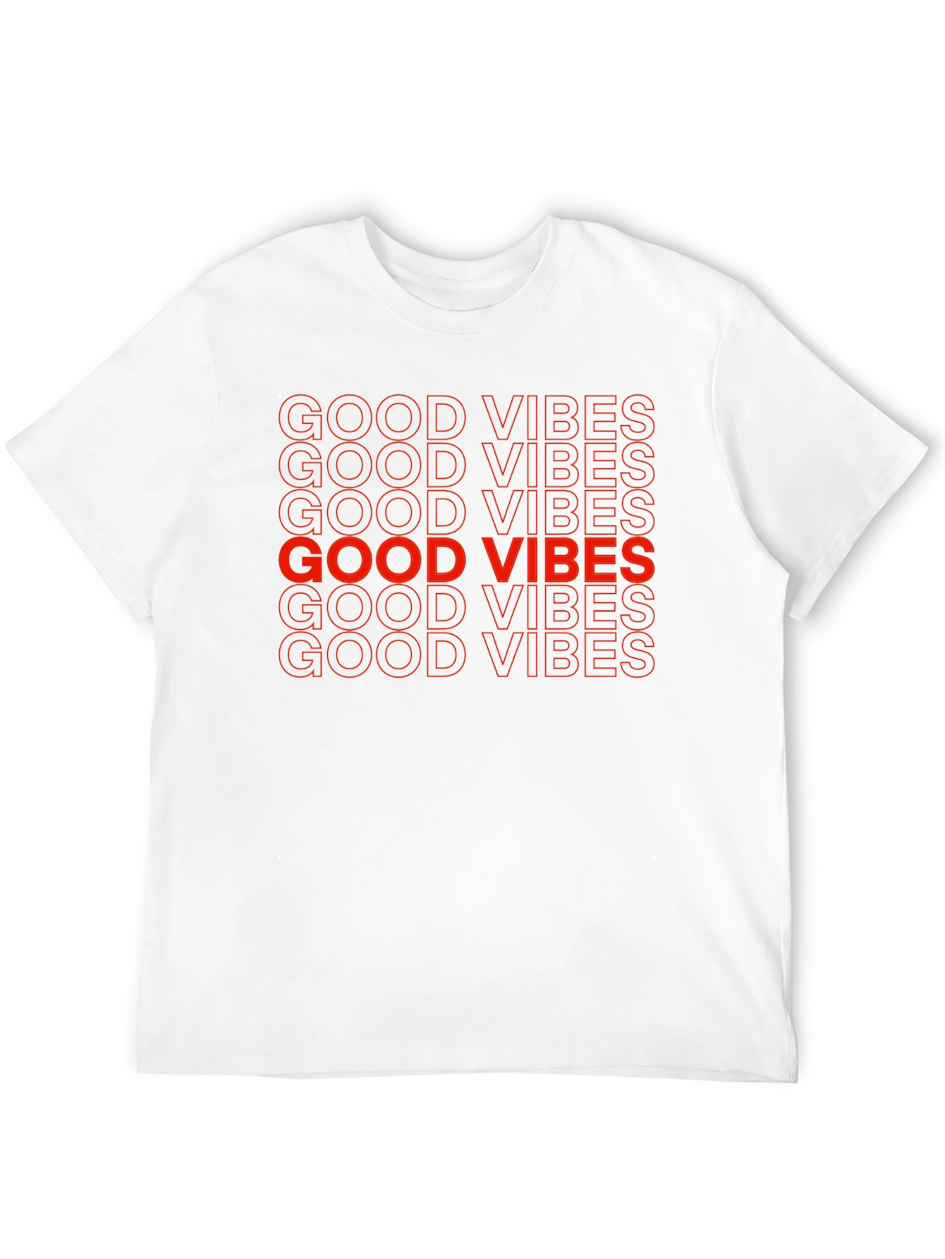Good Vibes Graphic T-Shirt - Black
