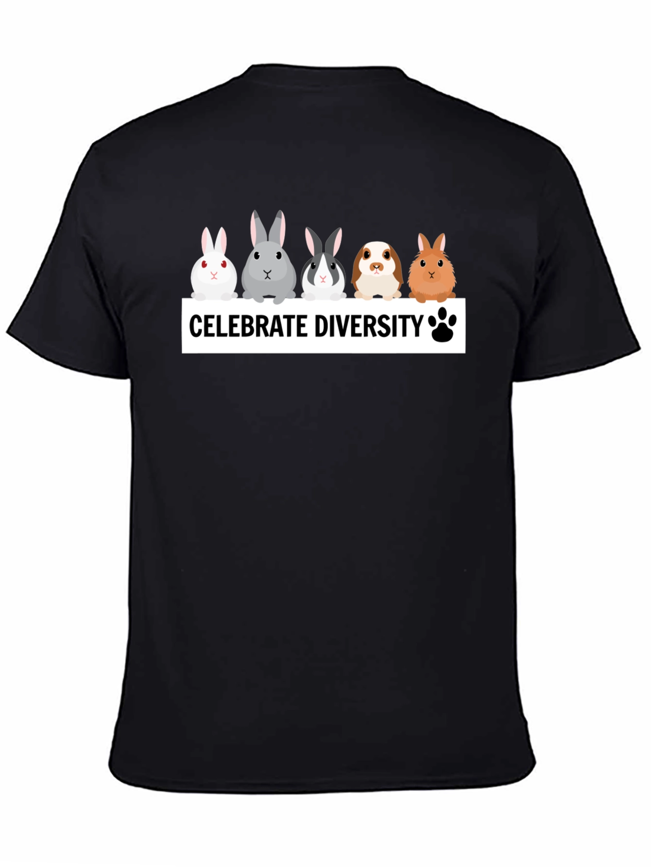 Celebrate Diversity Bunny T-Shirt