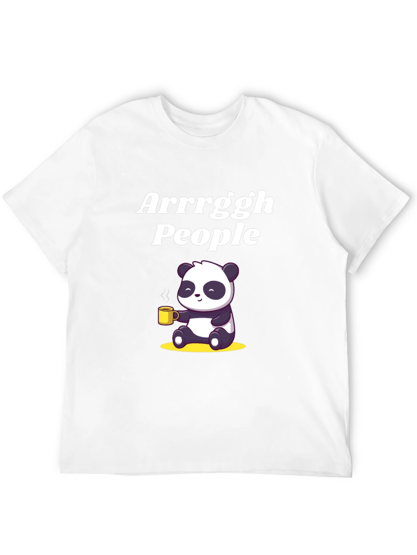 Arrrggh Panda Coffee T-Shirt