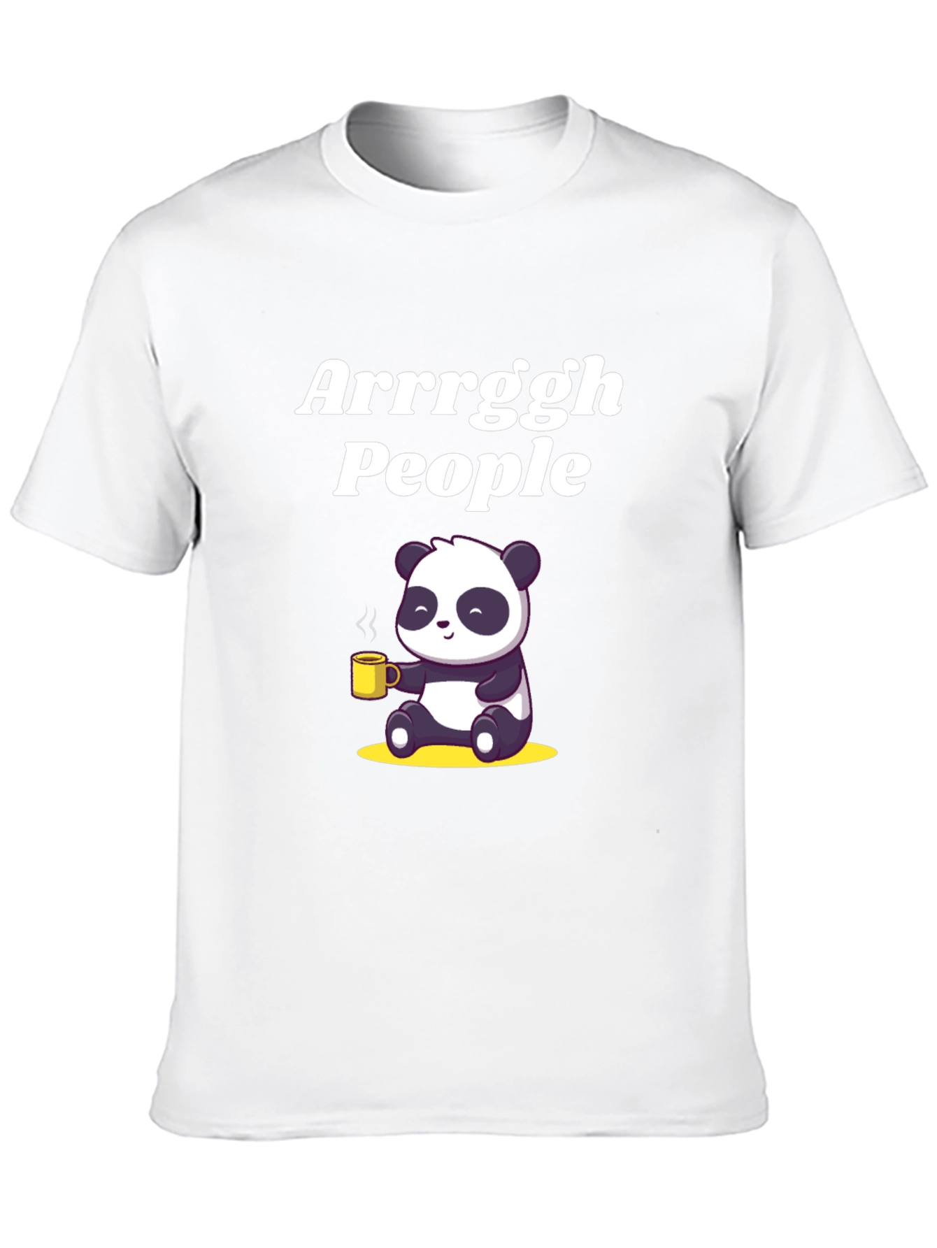 Arrrggh Panda Coffee T-Shirt