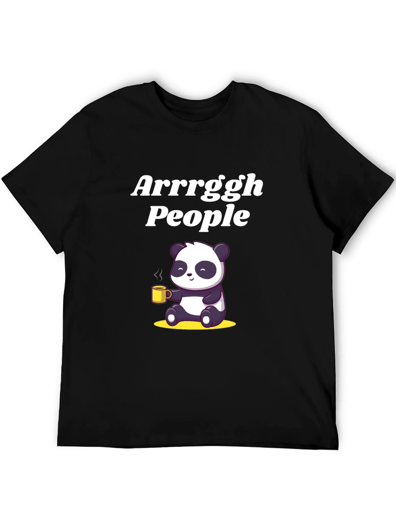 Arrrggh Panda Coffee T-Shirt
