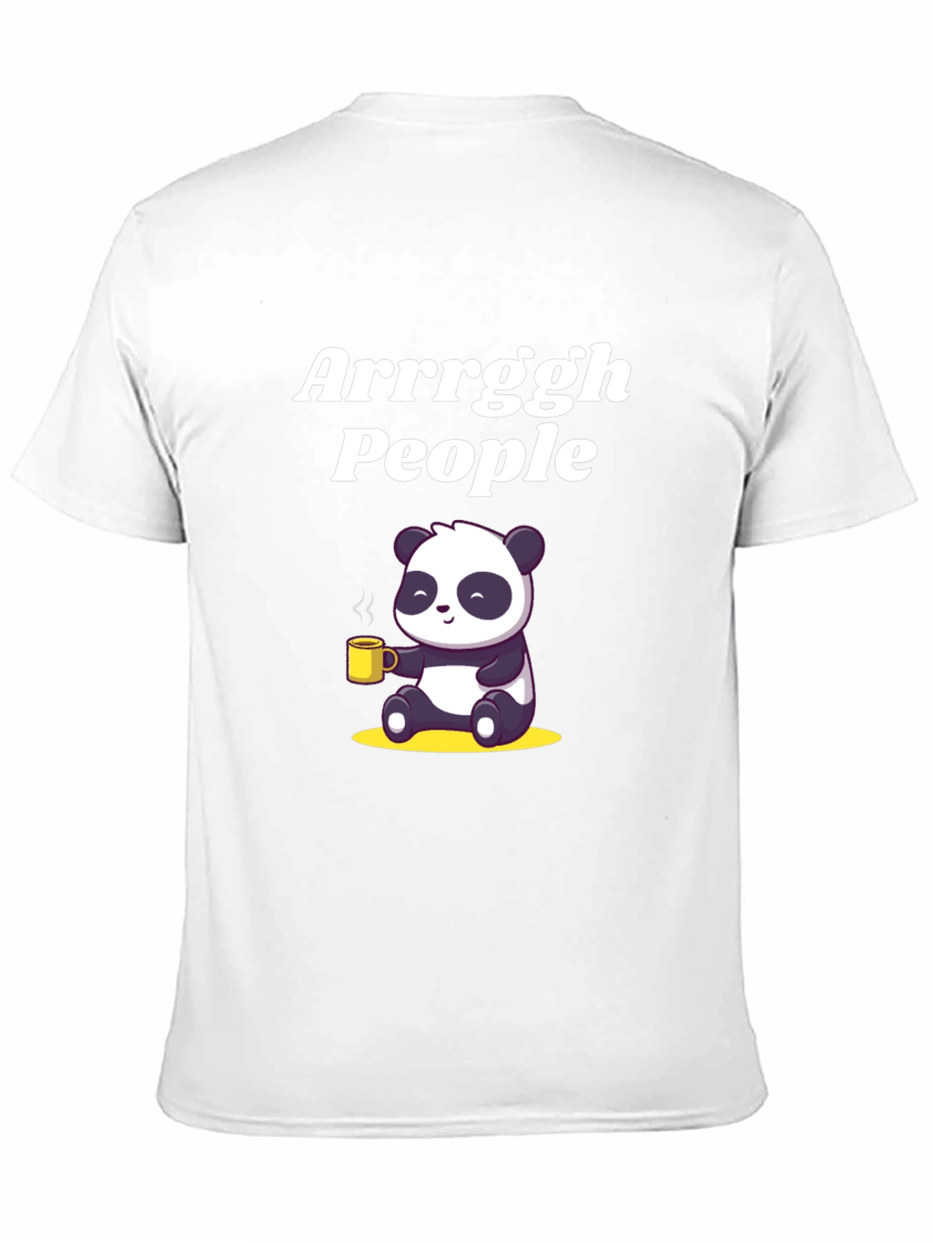 Arrrggh Panda Coffee T-Shirt