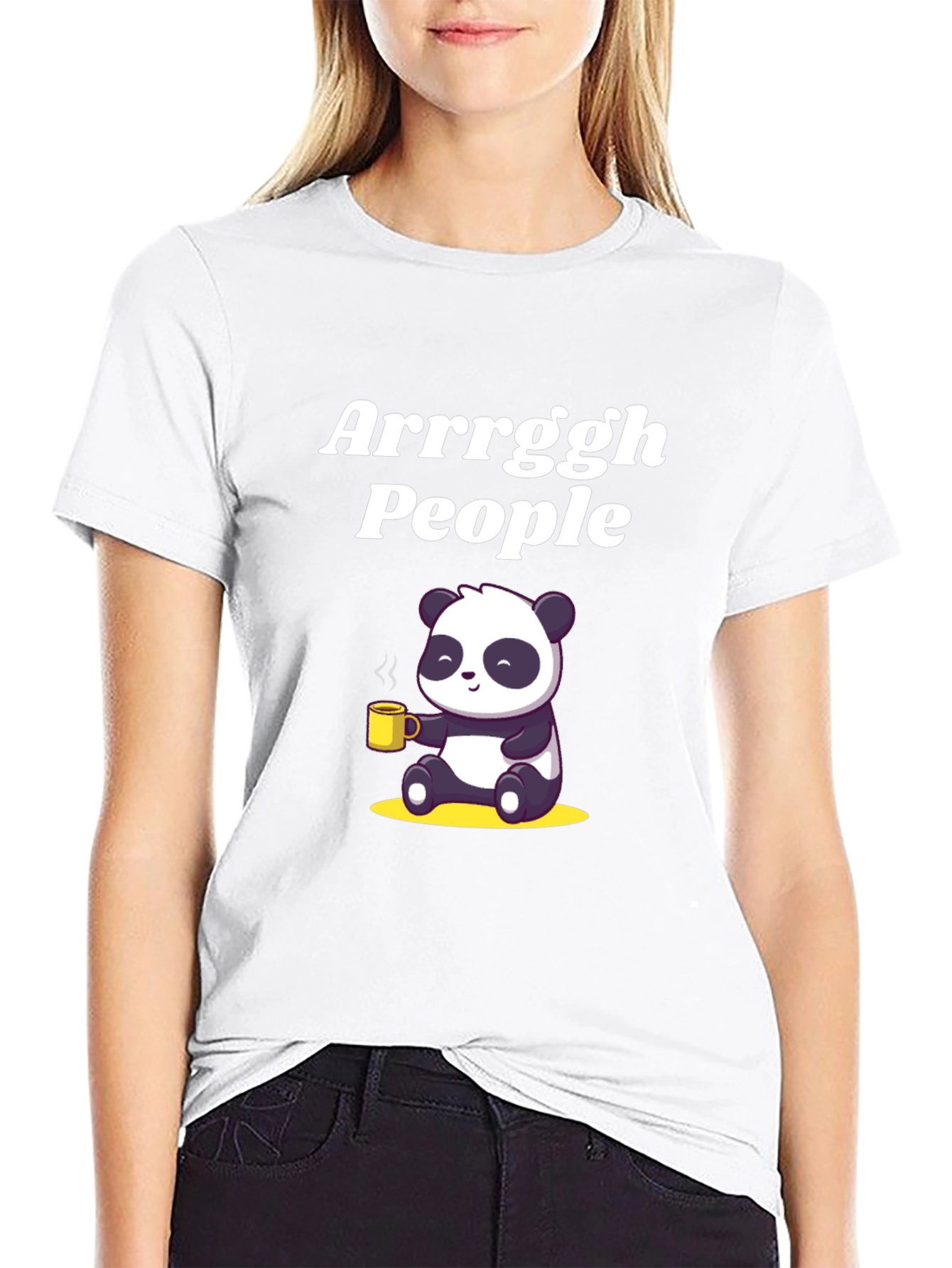Arrrggh Panda Coffee T-Shirt