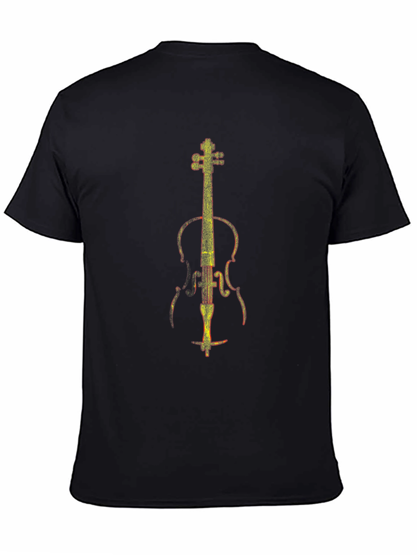 Cello Graphic Tee - Musical Instrument T-Shirt