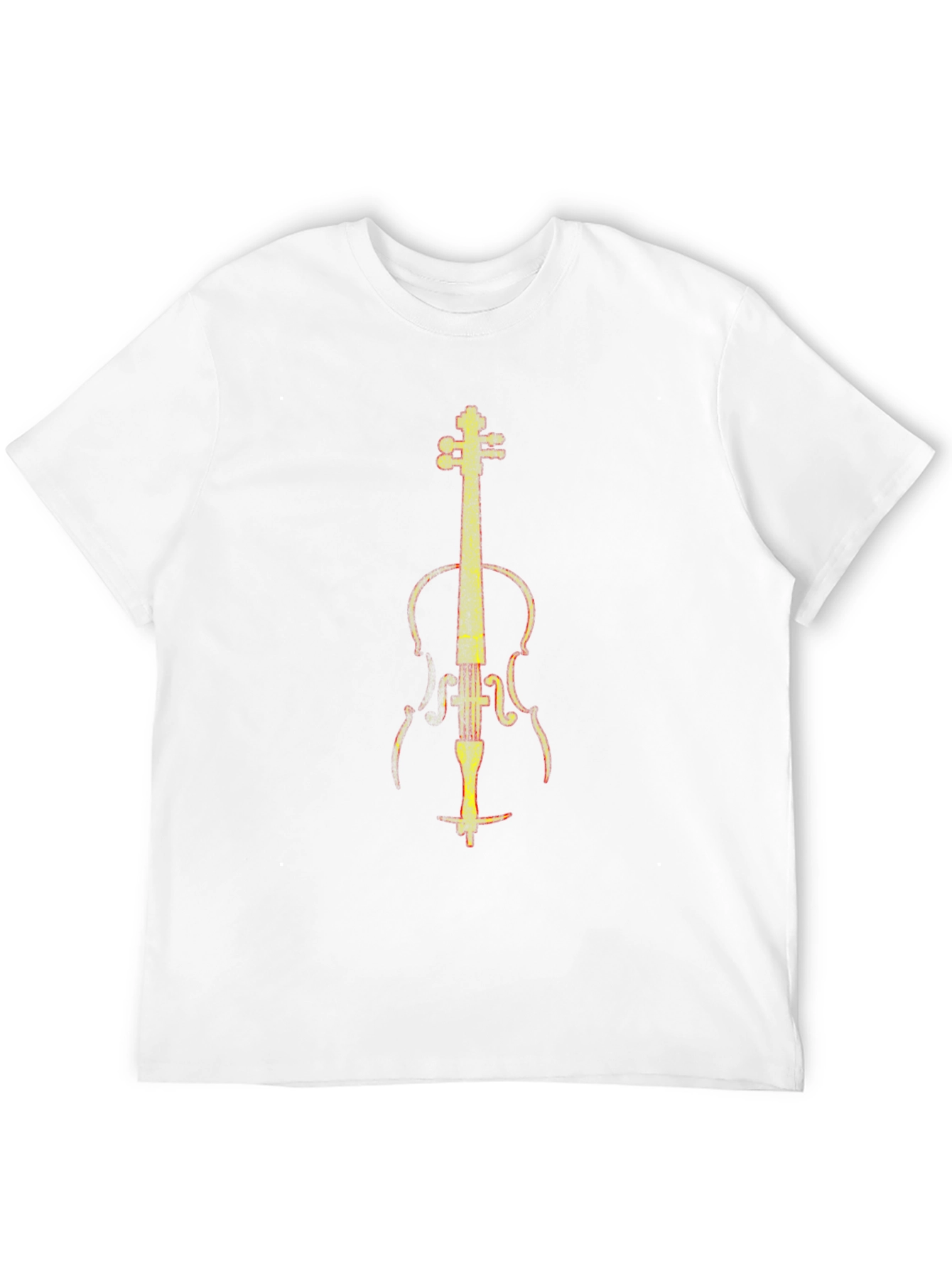 Cello Graphic Tee - Musical Instrument T-Shirt