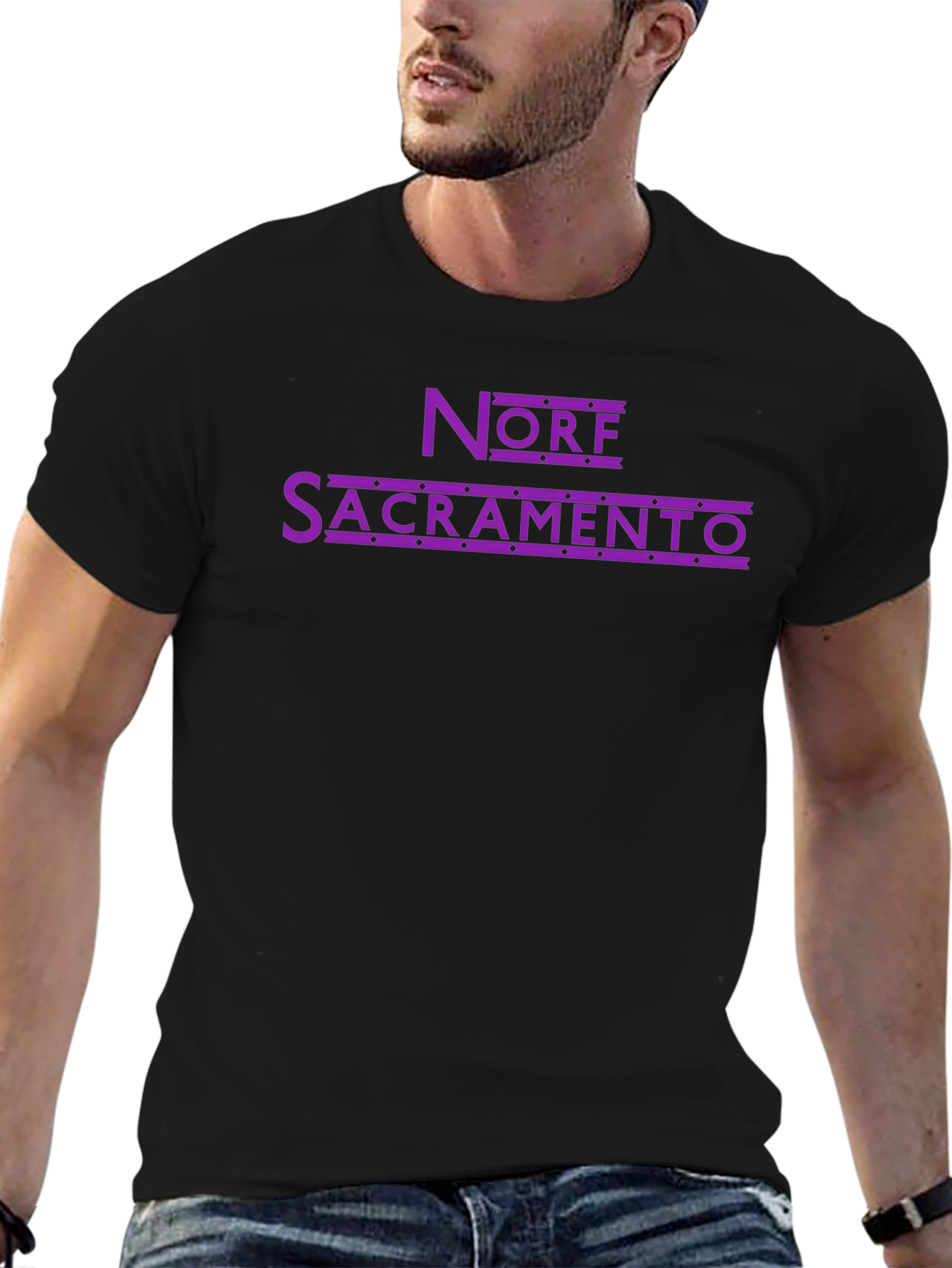 Nore Sacramento Graphic T-Shirt - Stylish Mens Tee