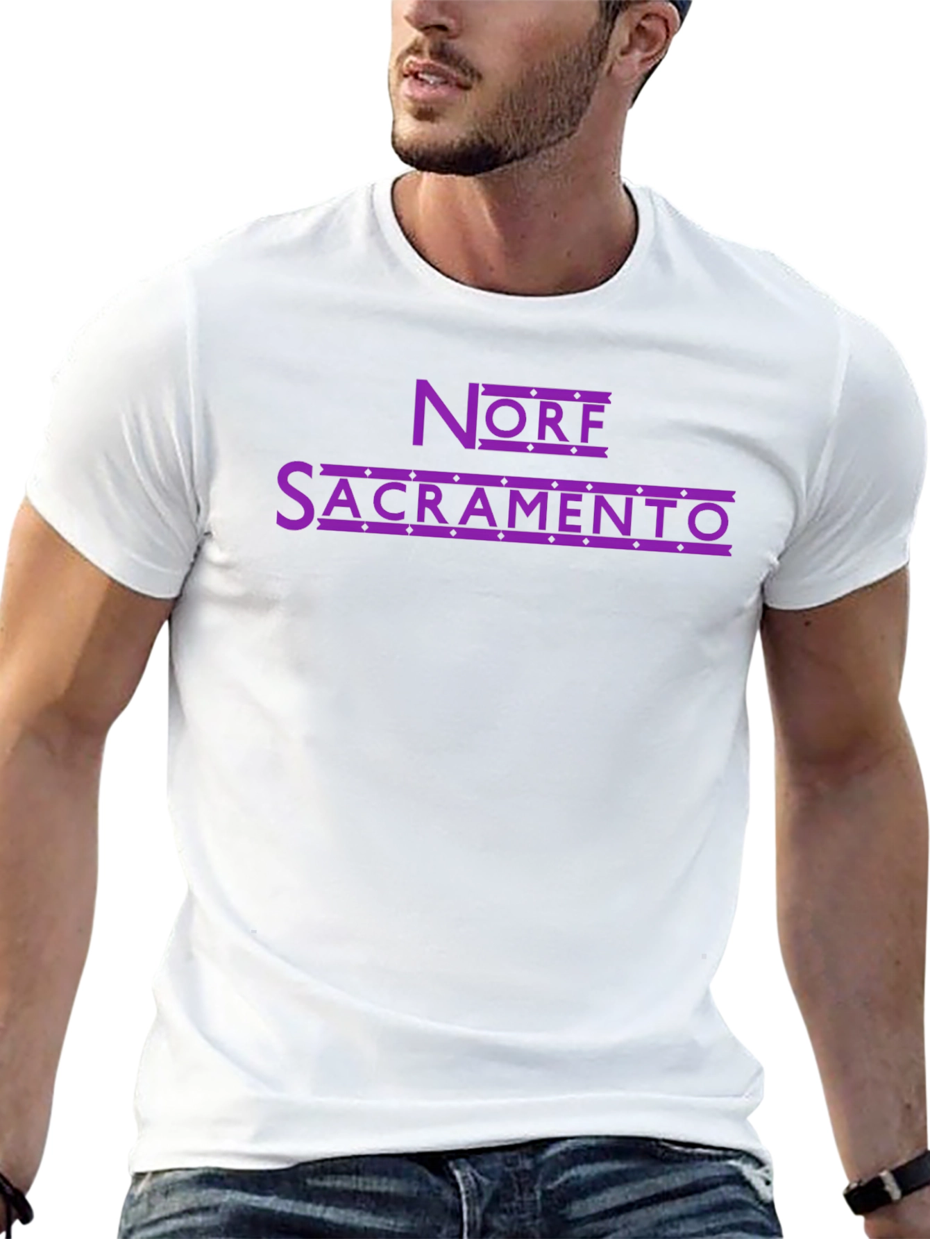Nore Sacramento Graphic T-Shirt - Stylish Mens Tee