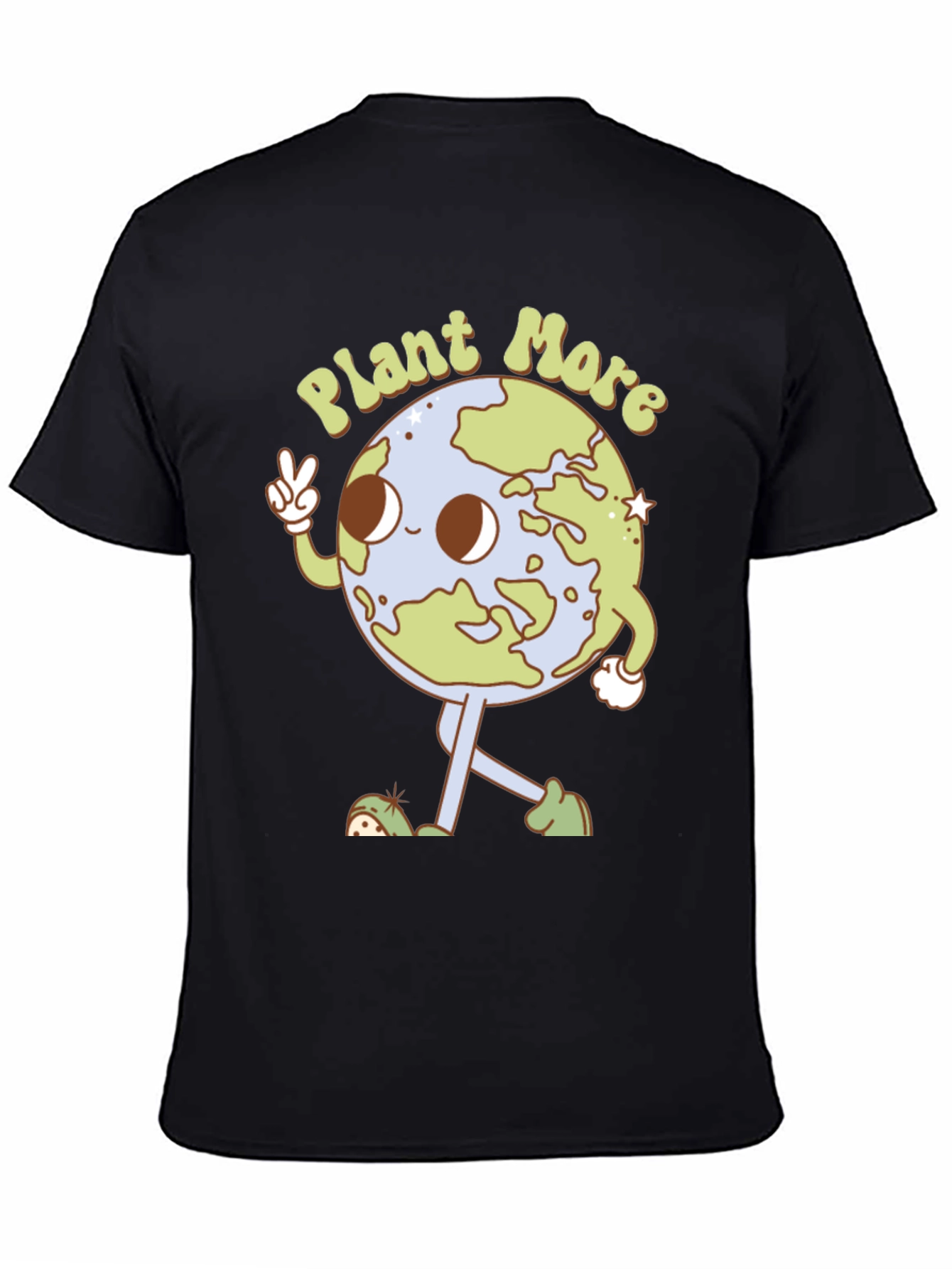 Plant More Earth Graphic T-Shirt