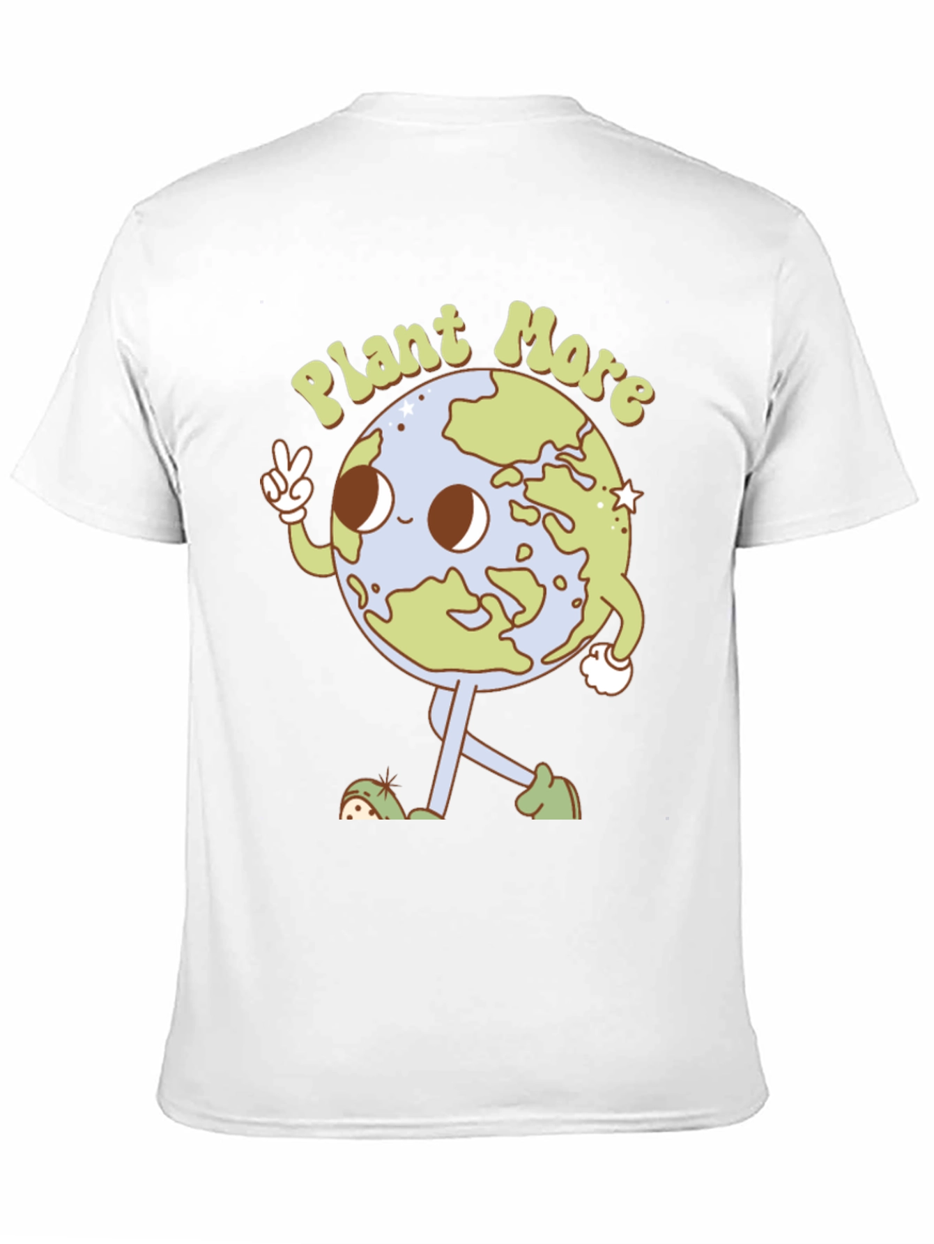 Plant More Earth Graphic T-Shirt