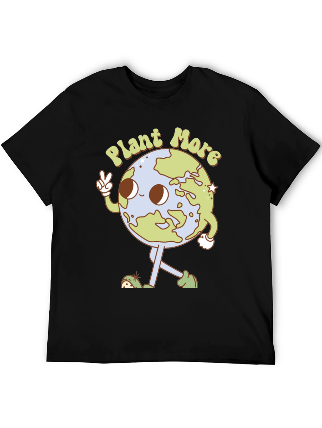 Plant More Earth Graphic T-Shirt