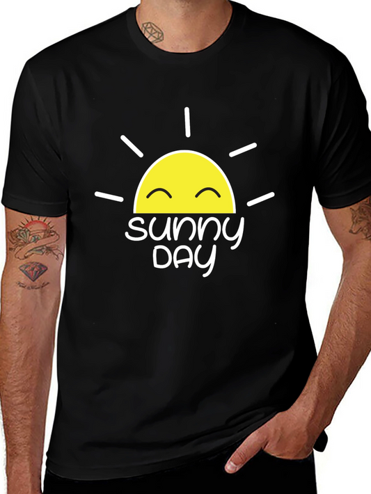 Sunny Day Graphic Tee - Black