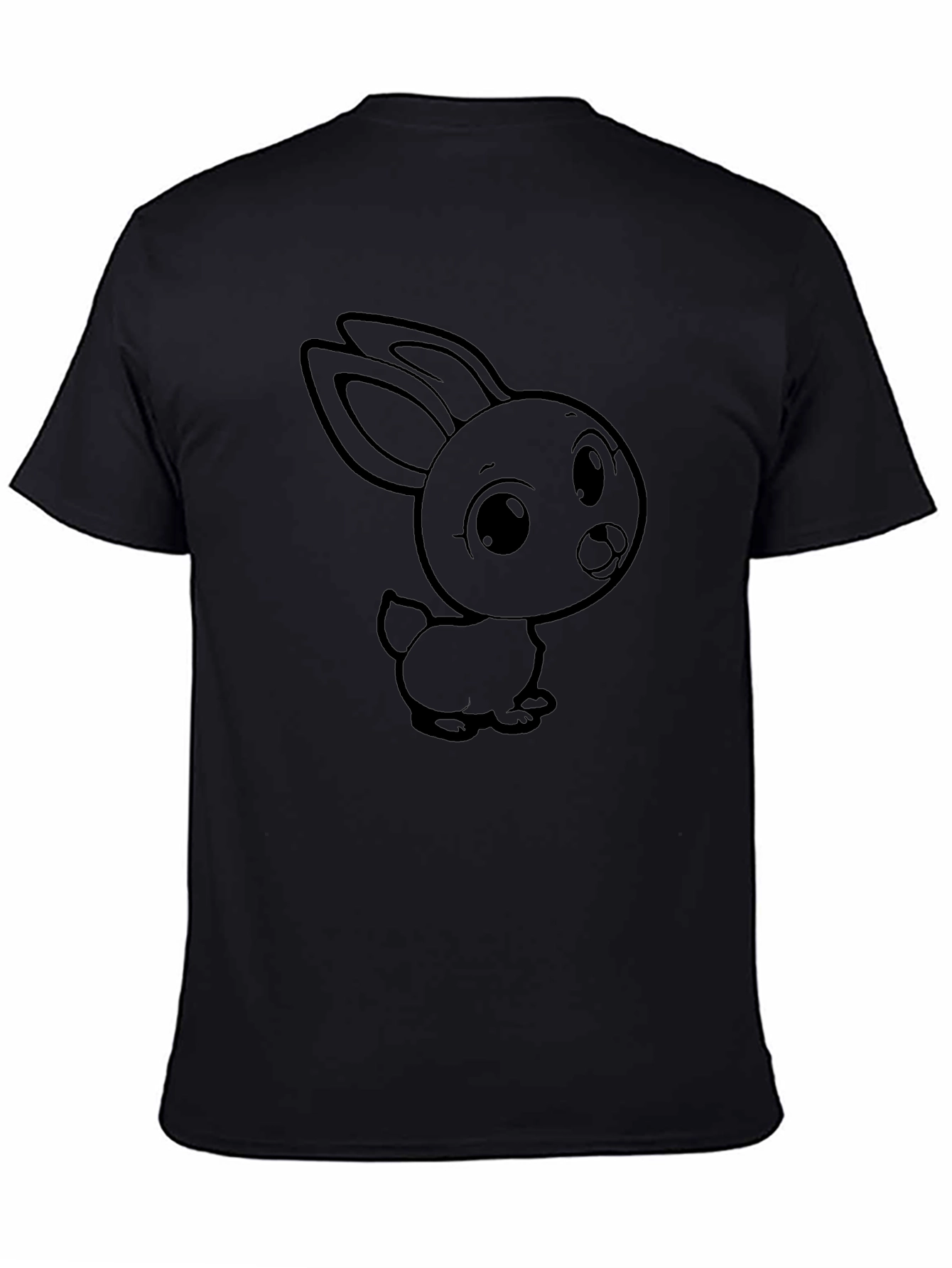 Cute Bunny Graphic T-Shirt - Soft & Stylish