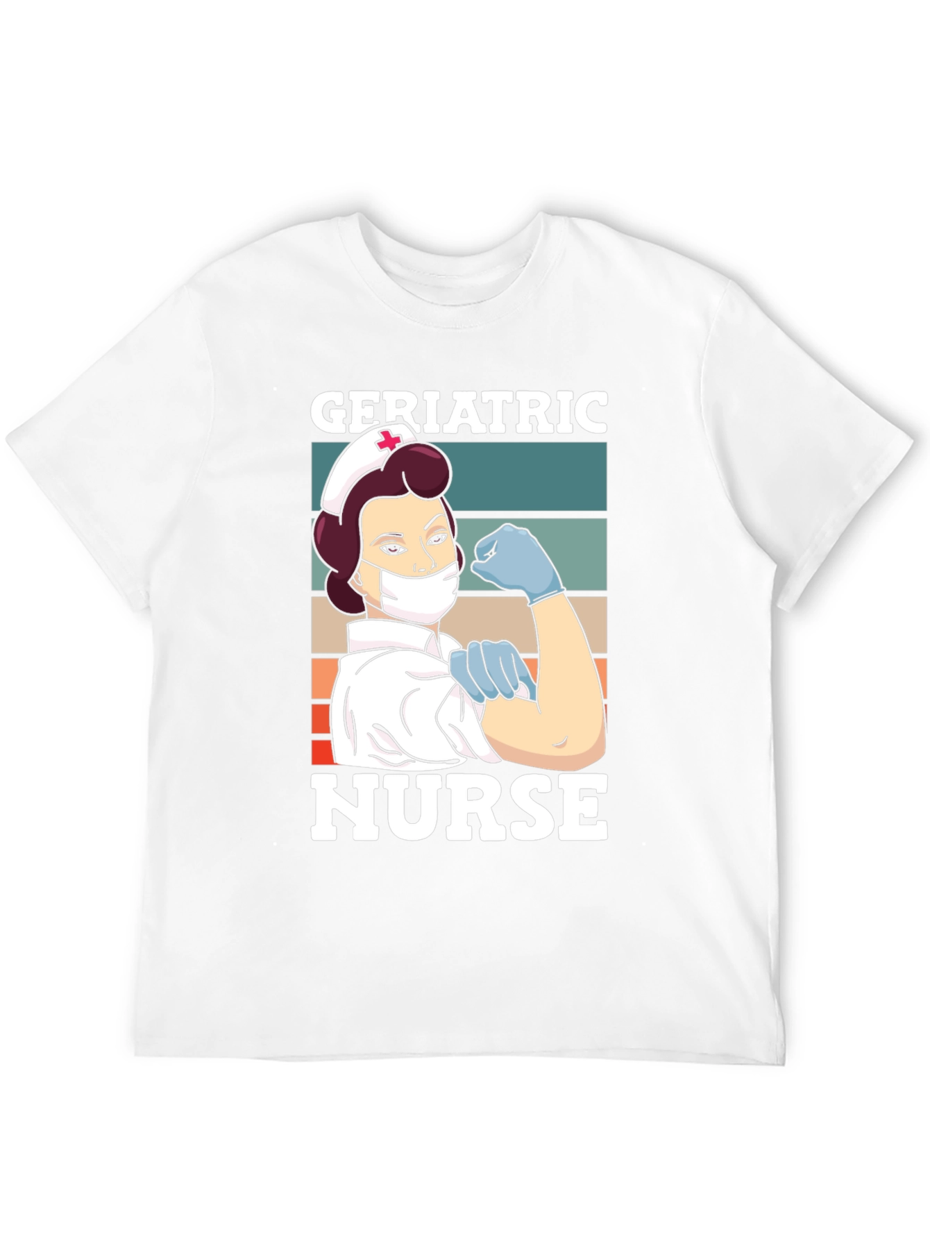 Geriatric Nurse T-Shirt Empowered Healthcare Apparel