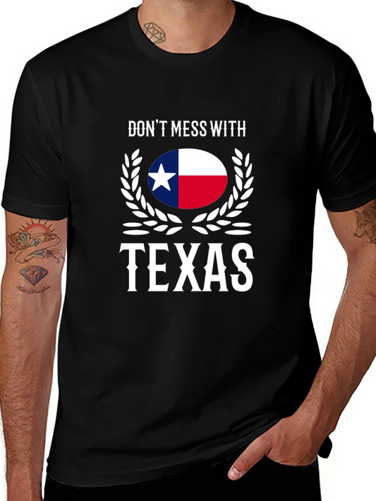 Dont Mess with Texas Graphic Tee - Patriotic Pride T-Shirt