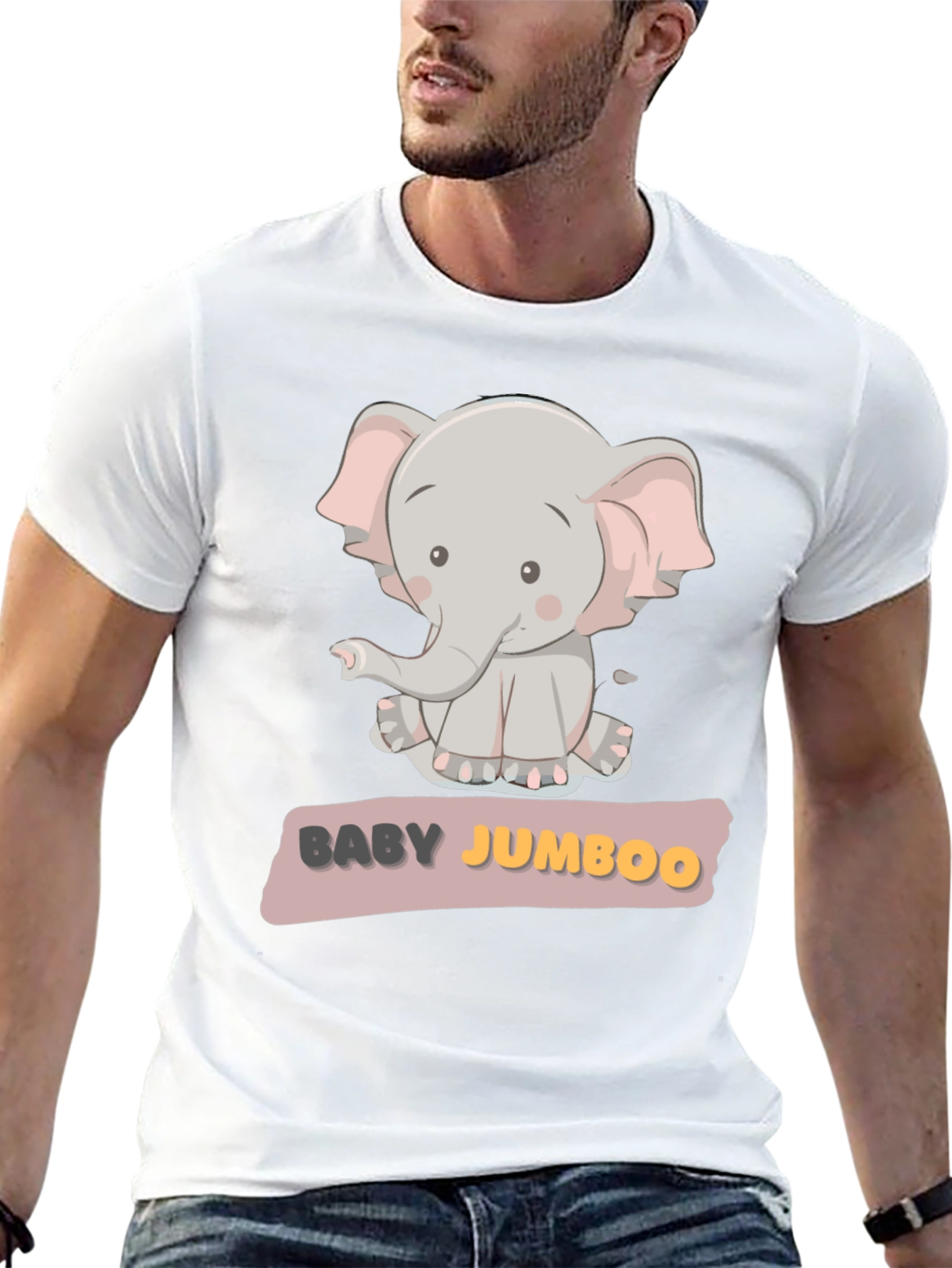 Baby Jumboo Elephant Graphic Tee