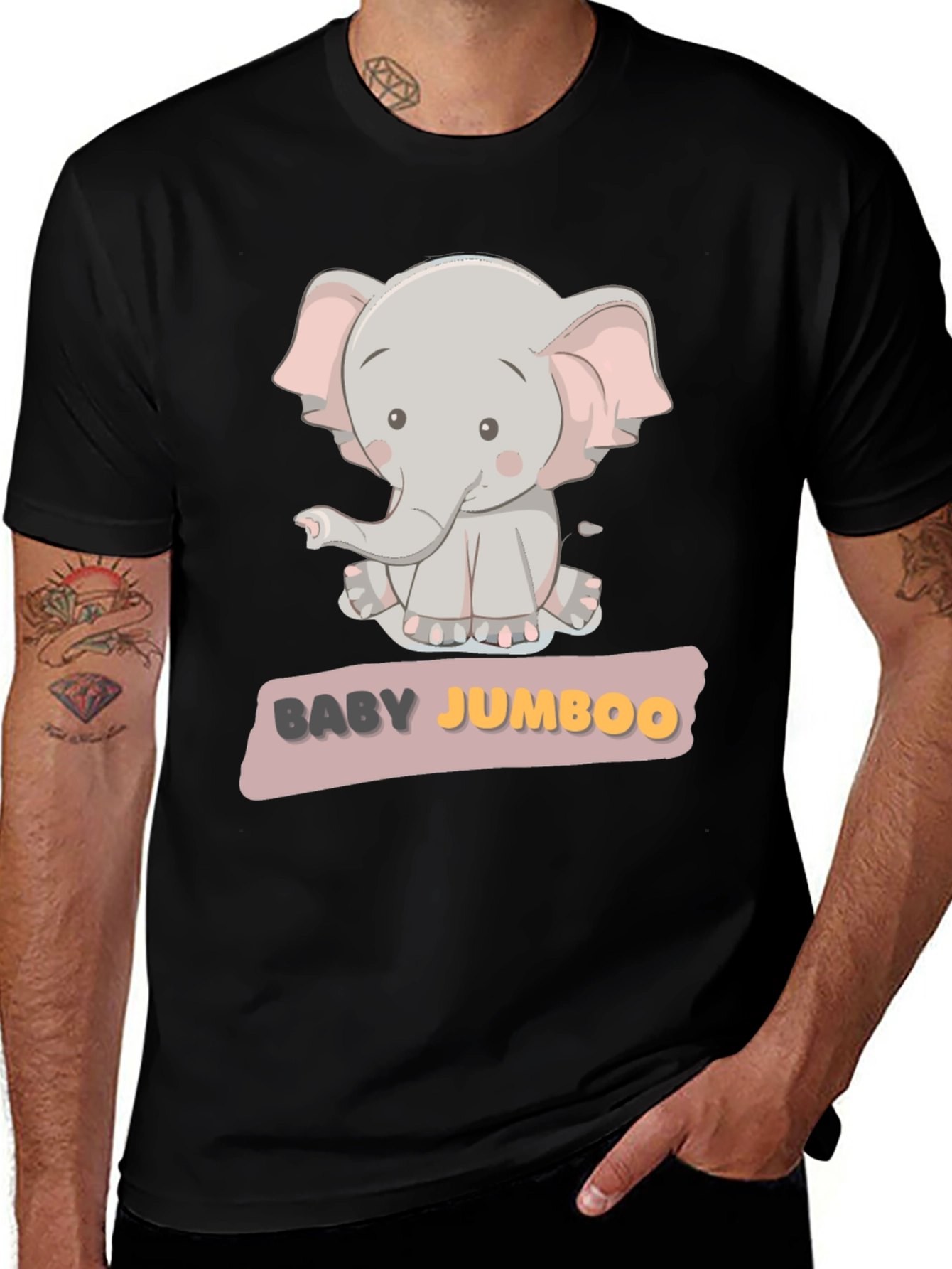 Baby Jumboo Elephant Graphic Tee