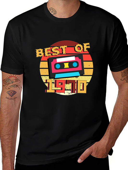 Best of 1970 Retro Cassette T-Shirt