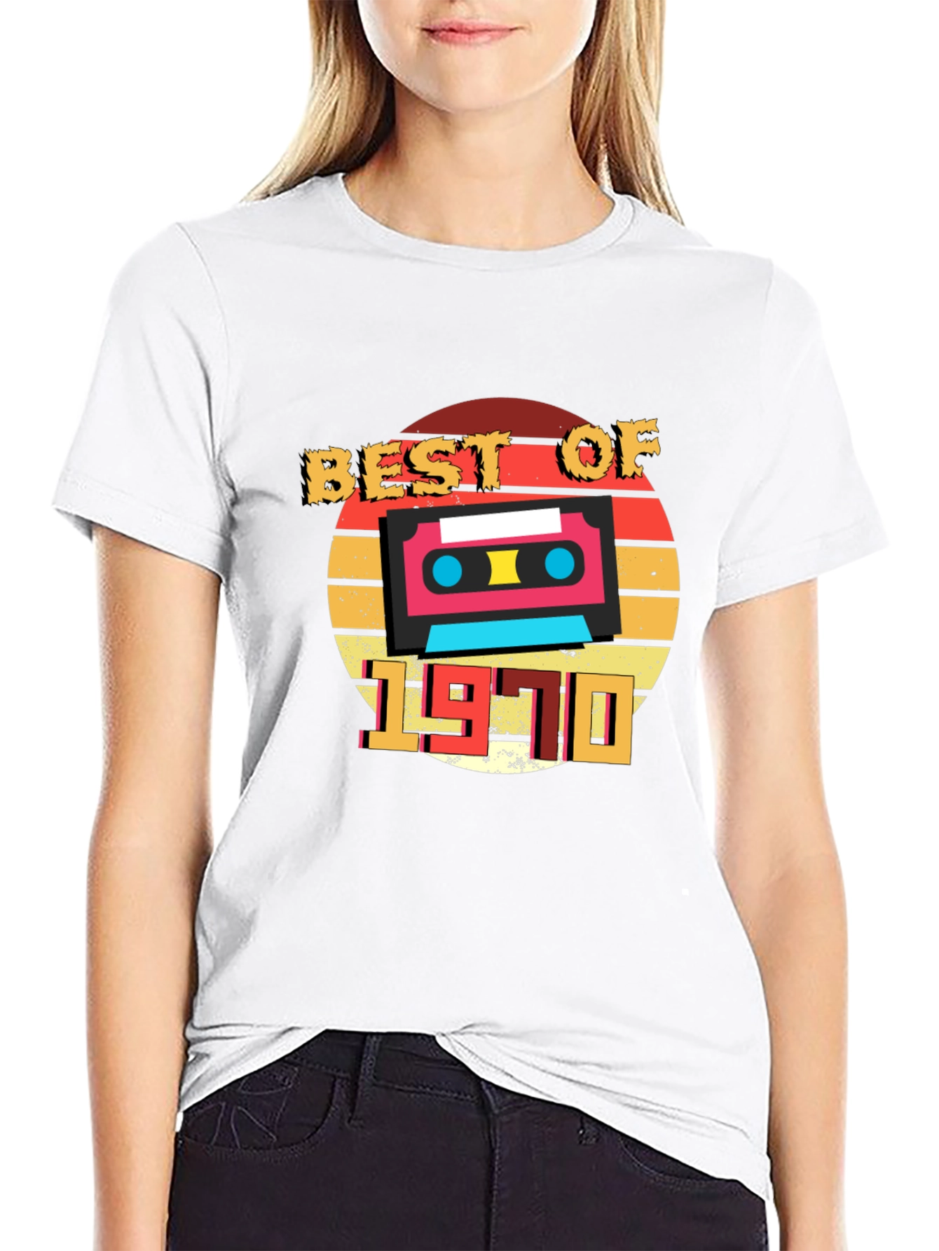 Best of 1970 Retro Cassette T-Shirt
