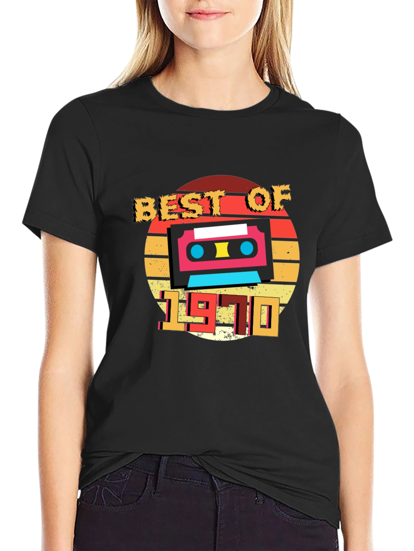 Best of 1970 Retro Cassette T-Shirt