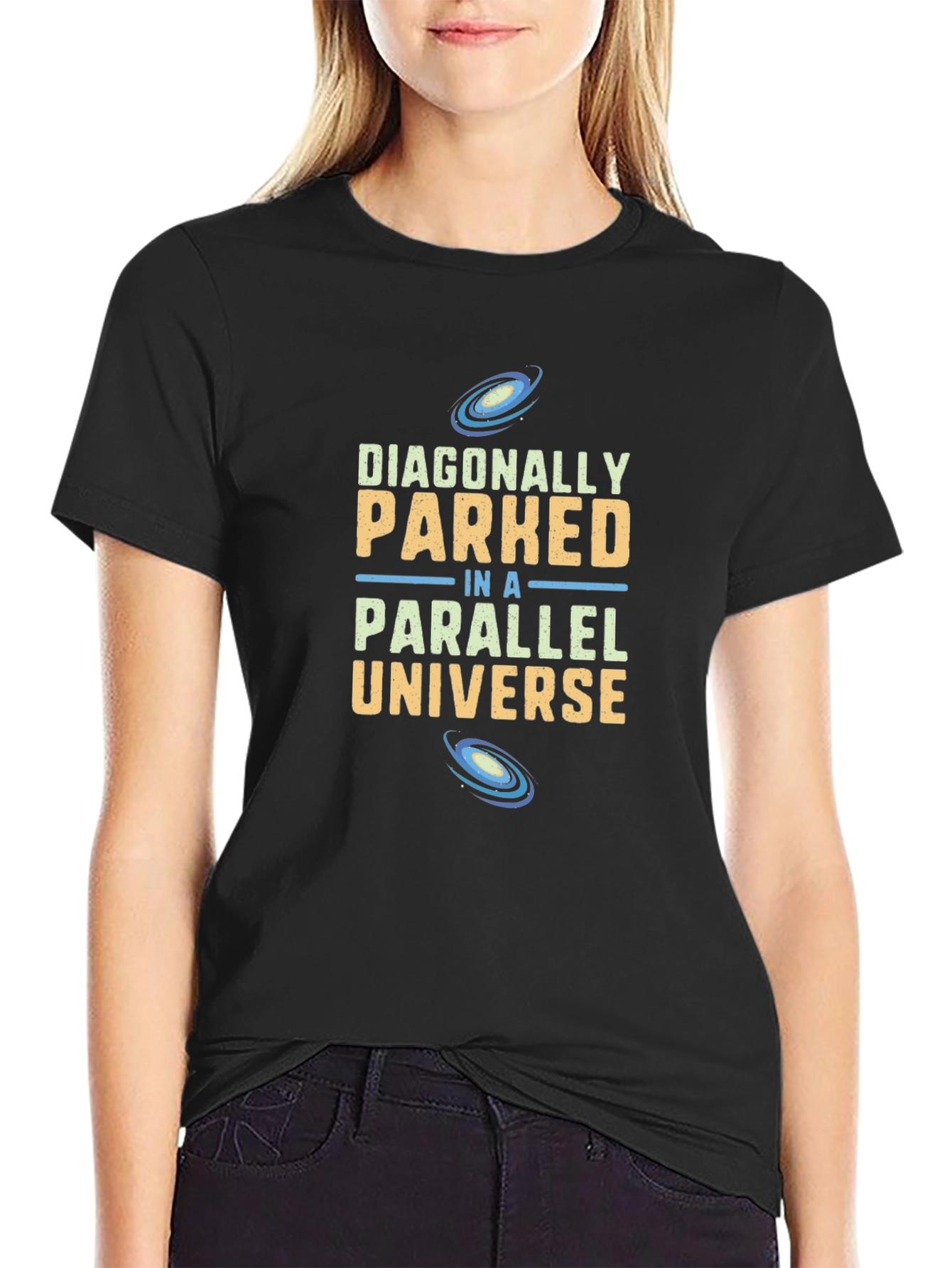 Diagonally Parked Parallel Universe Graphic Tee