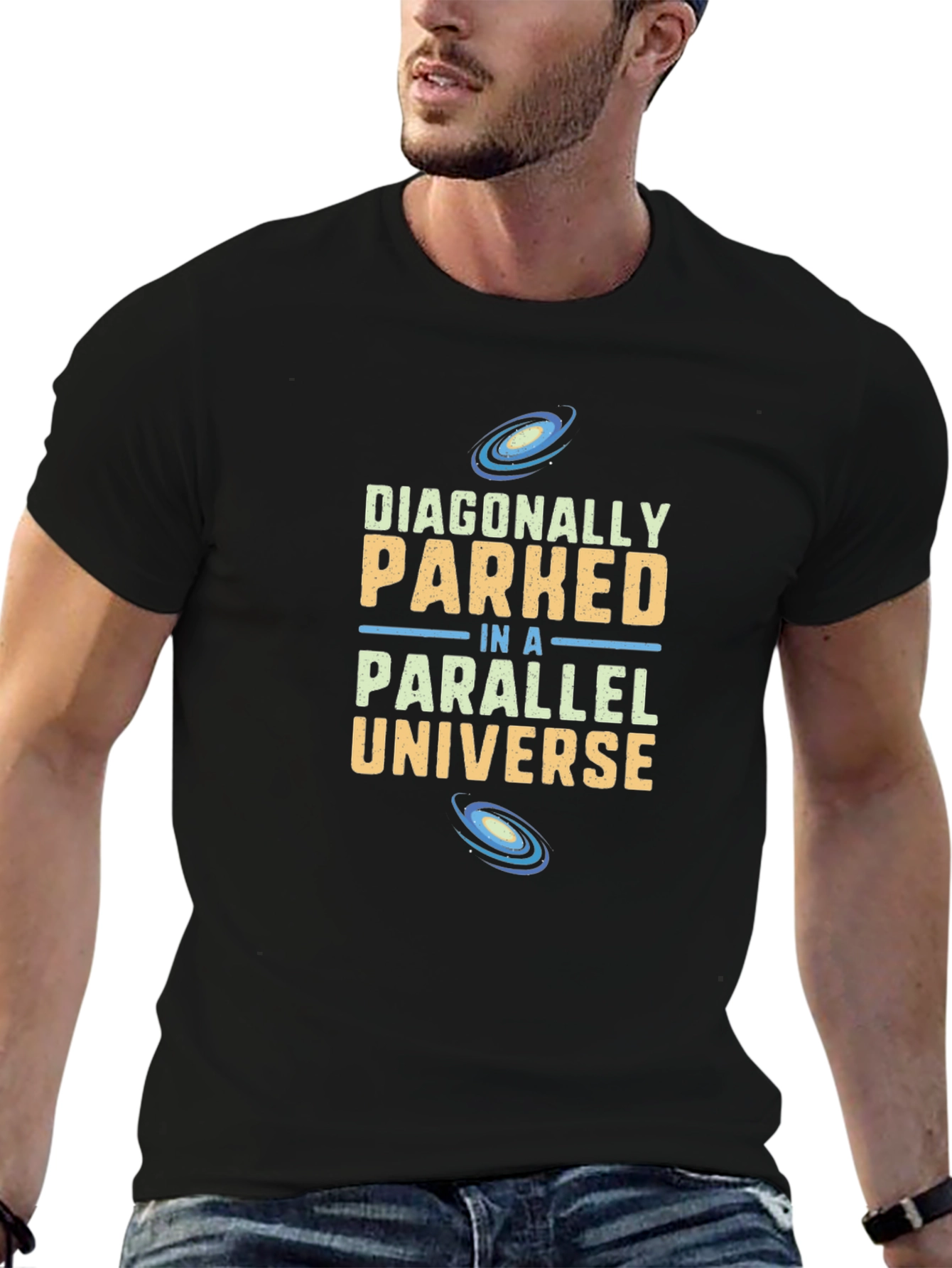 Diagonally Parked Parallel Universe Graphic Tee