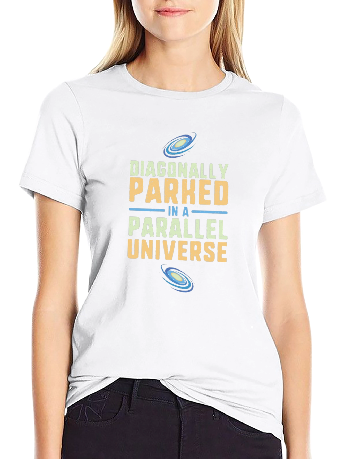 Diagonally Parked Parallel Universe Graphic Tee