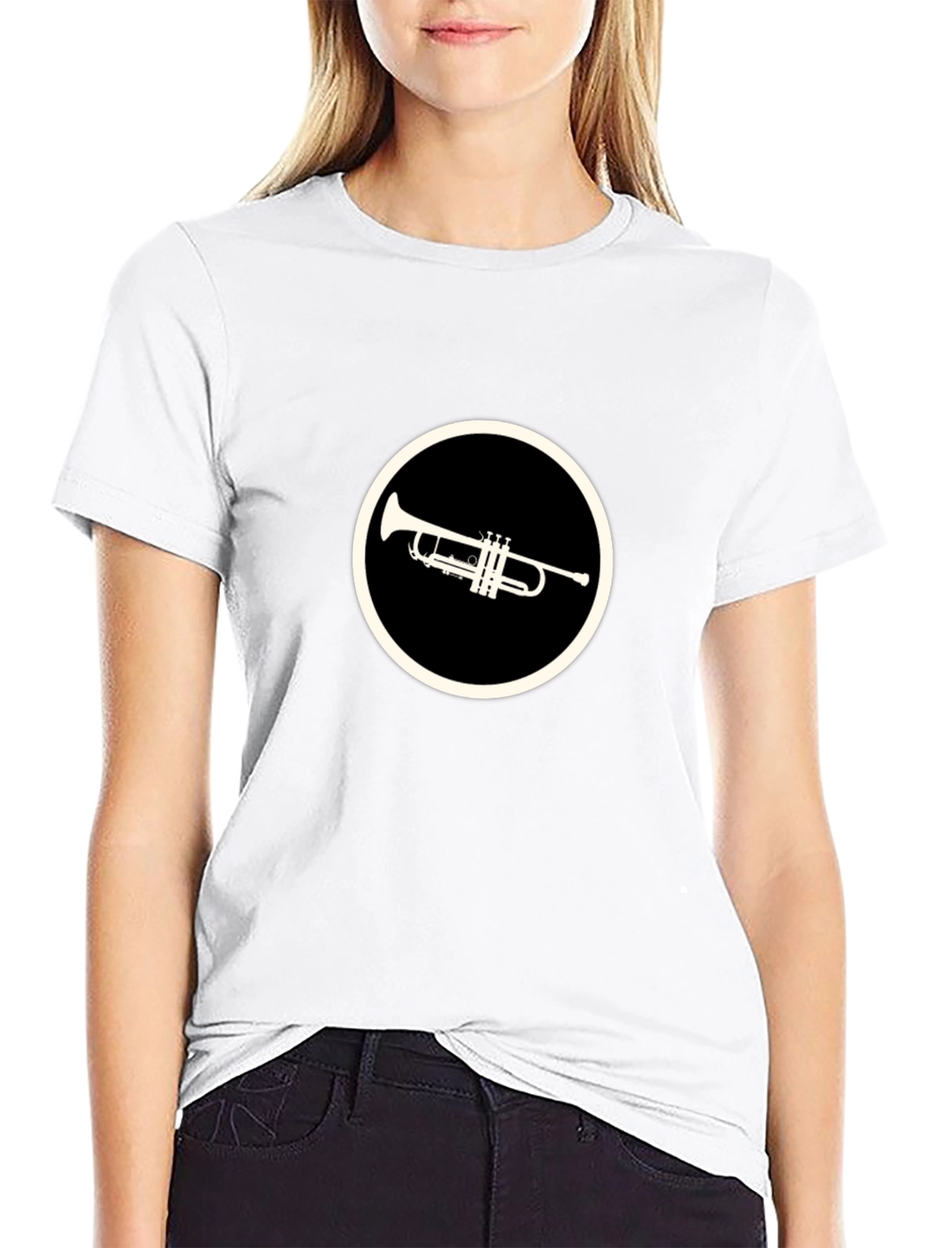 Trumpet Graphic Tee - Classic Black