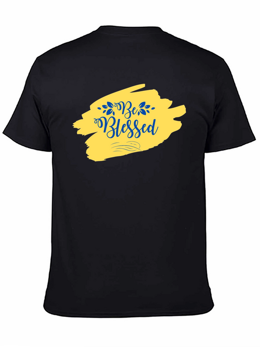 Be Blessed Black Graphic Tee