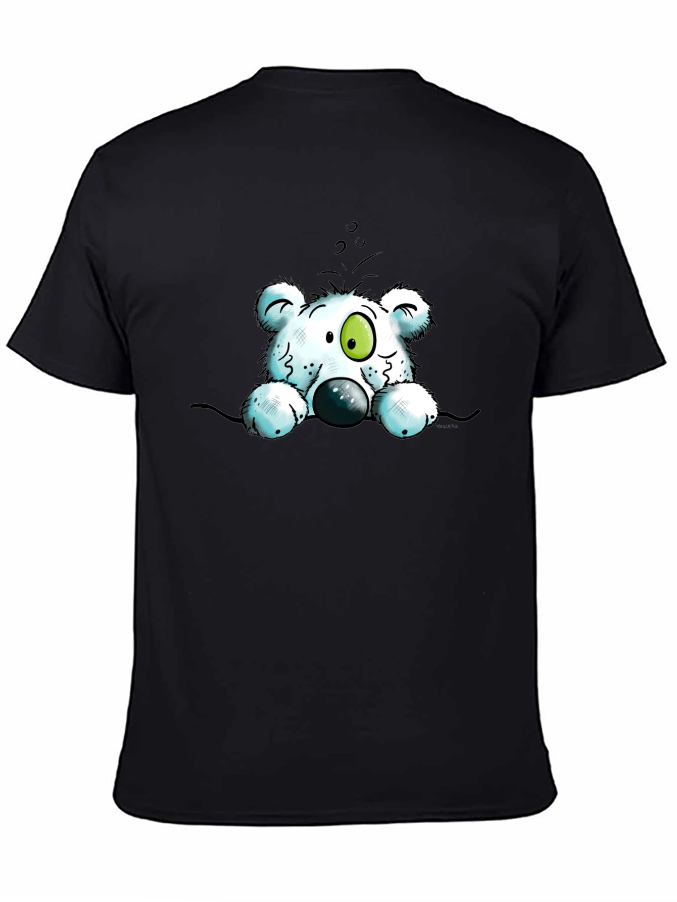 Cartoon Bear Graphic T-Shirt