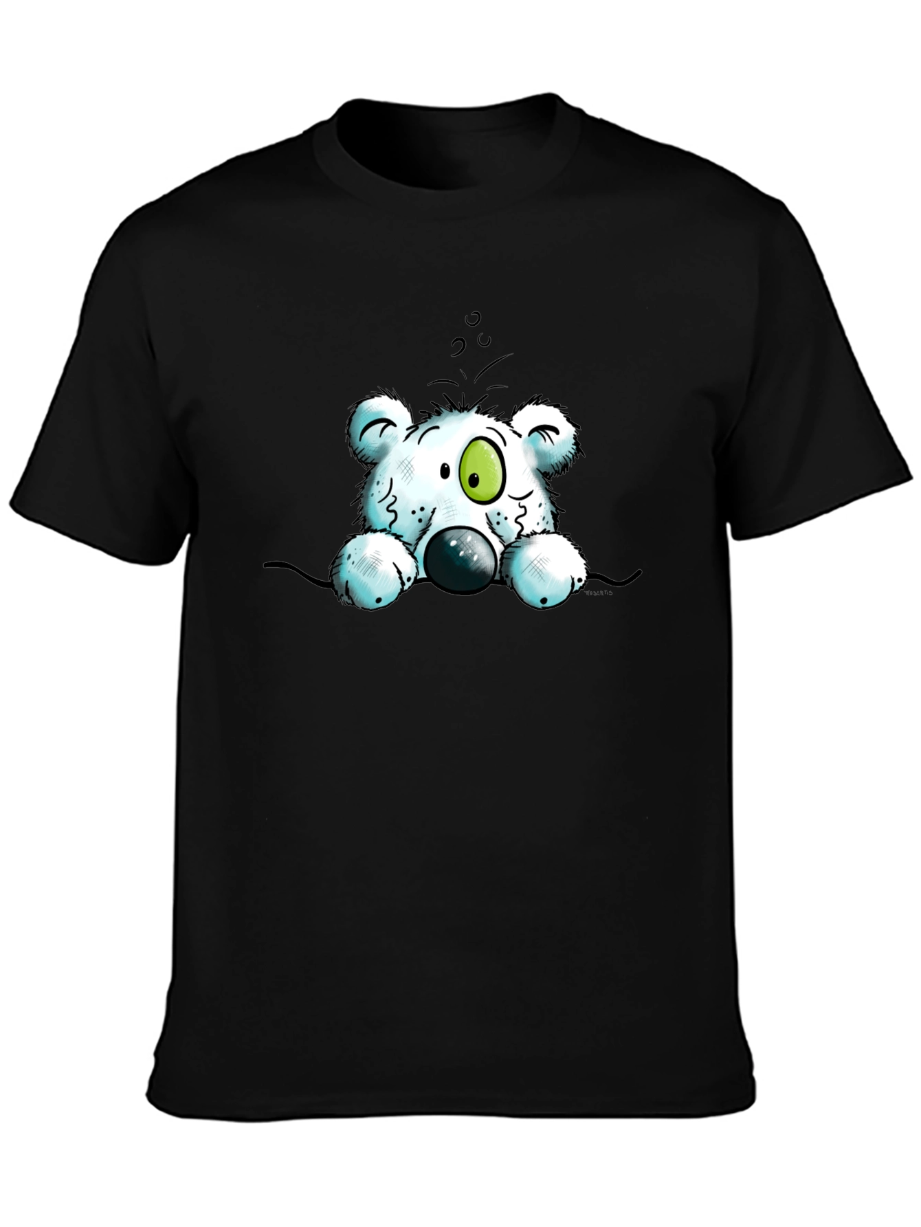 Cartoon Bear Graphic T-Shirt