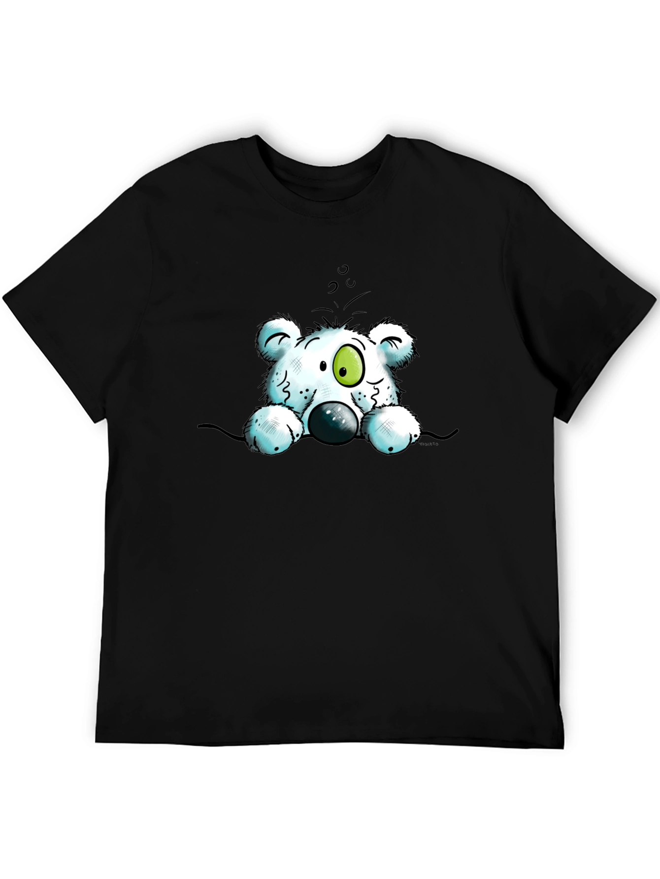Cartoon Bear Graphic T-Shirt