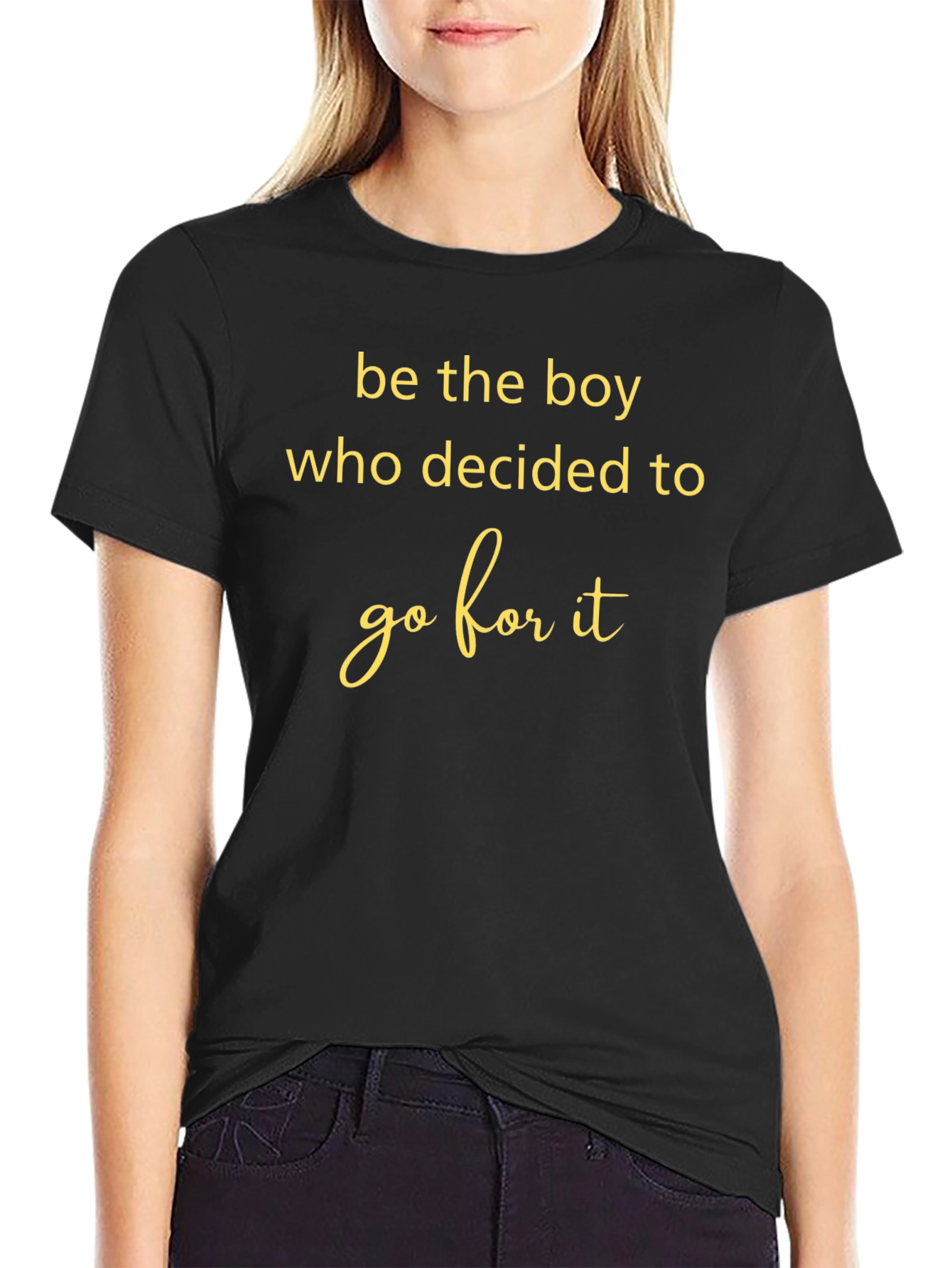 Be The Boy T-Shirt - Motivational Quote Tee