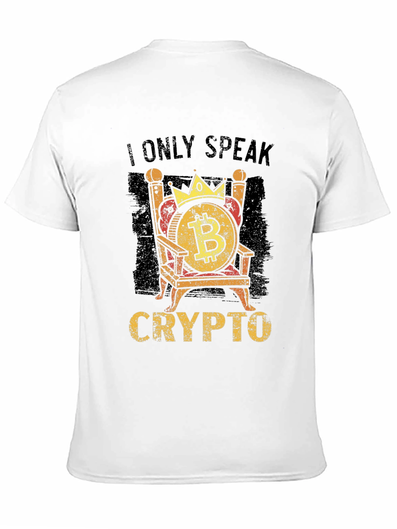 I Only Speak Crypto Bitcoin Graphic Tee