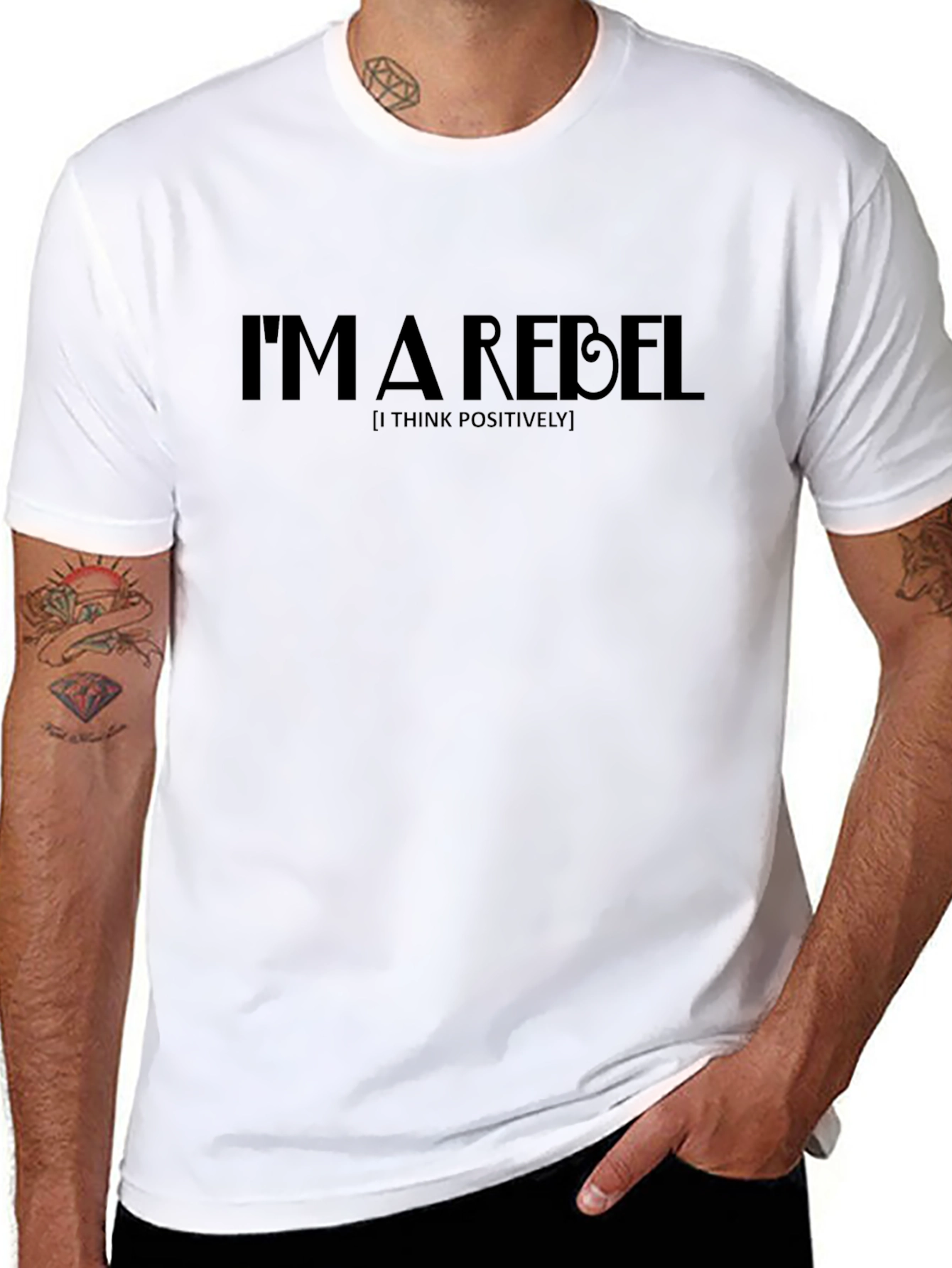 Im A Rebel Graphic T-Shirt