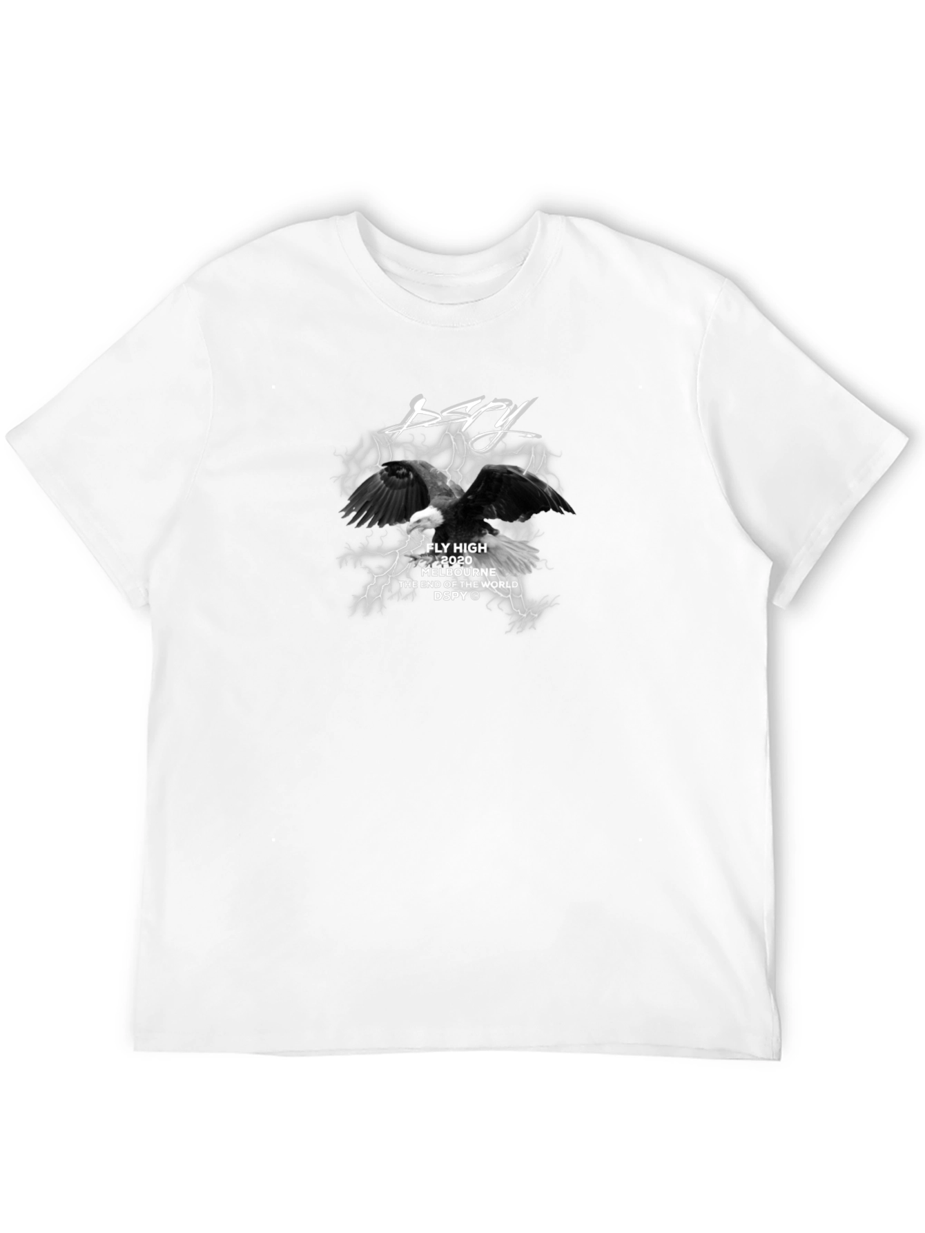 Dspy Fly High Graphic Black T-Shirt